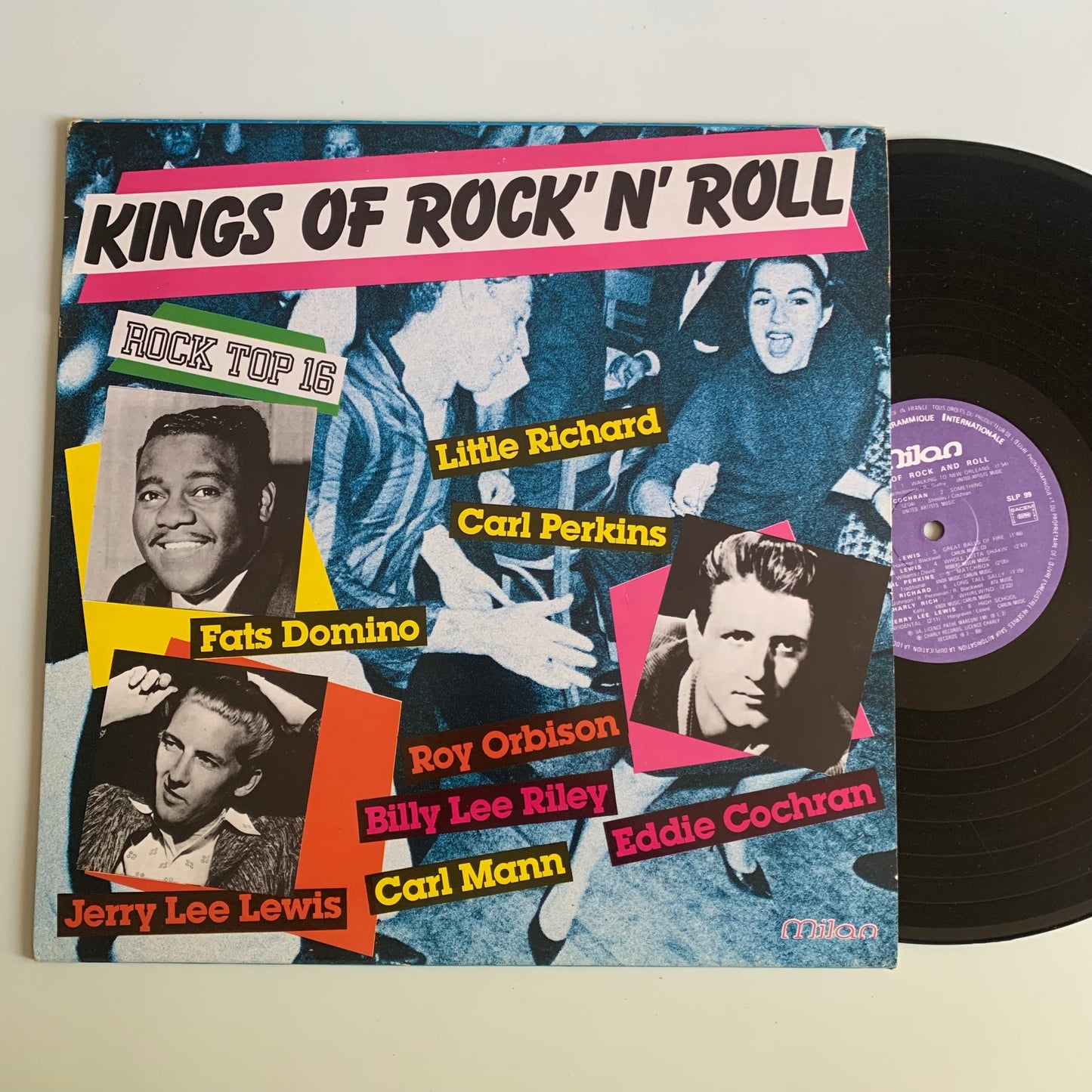 Variétés Compilation - Kings Of Rock'N'Roll - LP Occasion