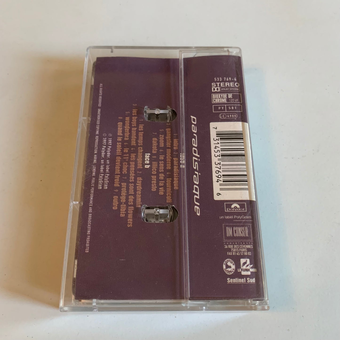 Mc Solaar - Paradisiaque - 1997 Occasion
