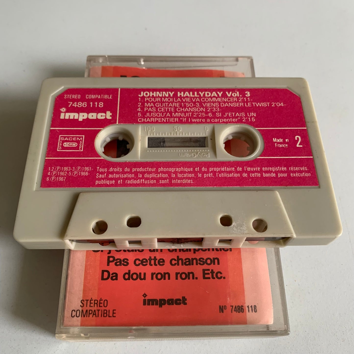 Johnny Hallyday - Volume 3 - 1980 Occasion