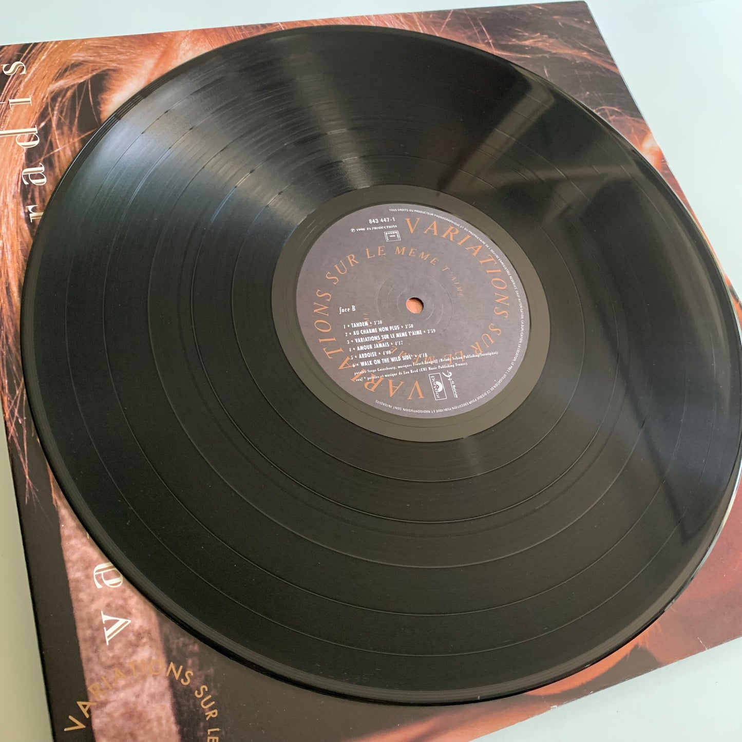 Vanessa Paradis - Variations Sur Le Même T'Aime - LP 1990 Occasion