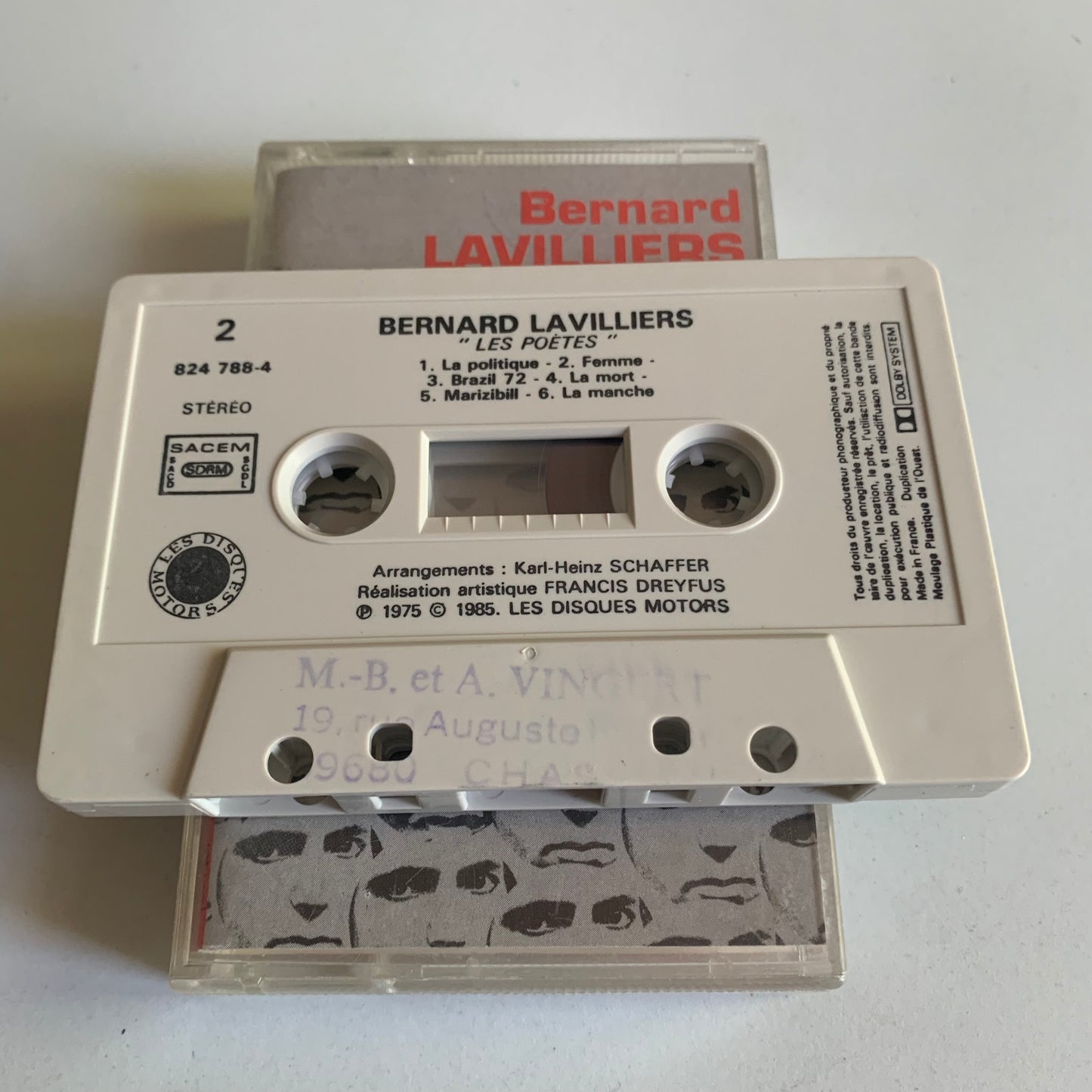 Bernard Lavilliers - Les Poètes - 1985 Occasion