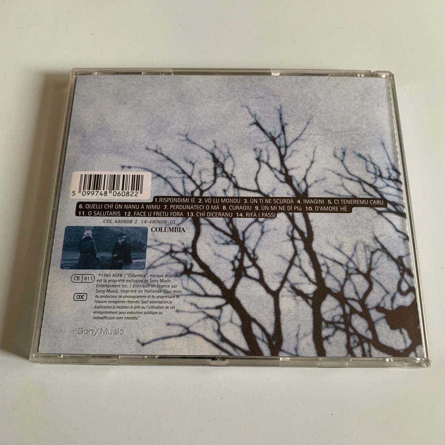 CD - I Muvrini - Curagiu - 1995 Occasion
