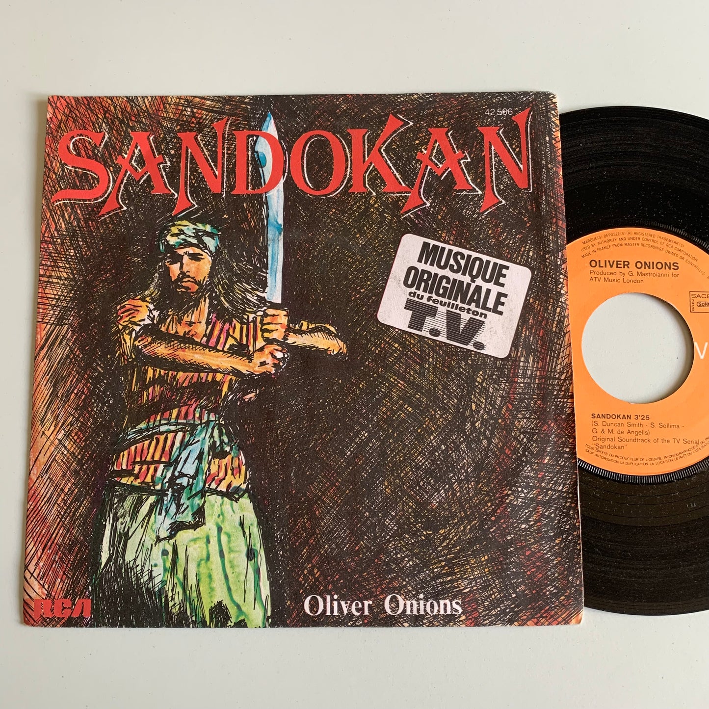 Oliver Onions - Sandokan - 1976 Occasion