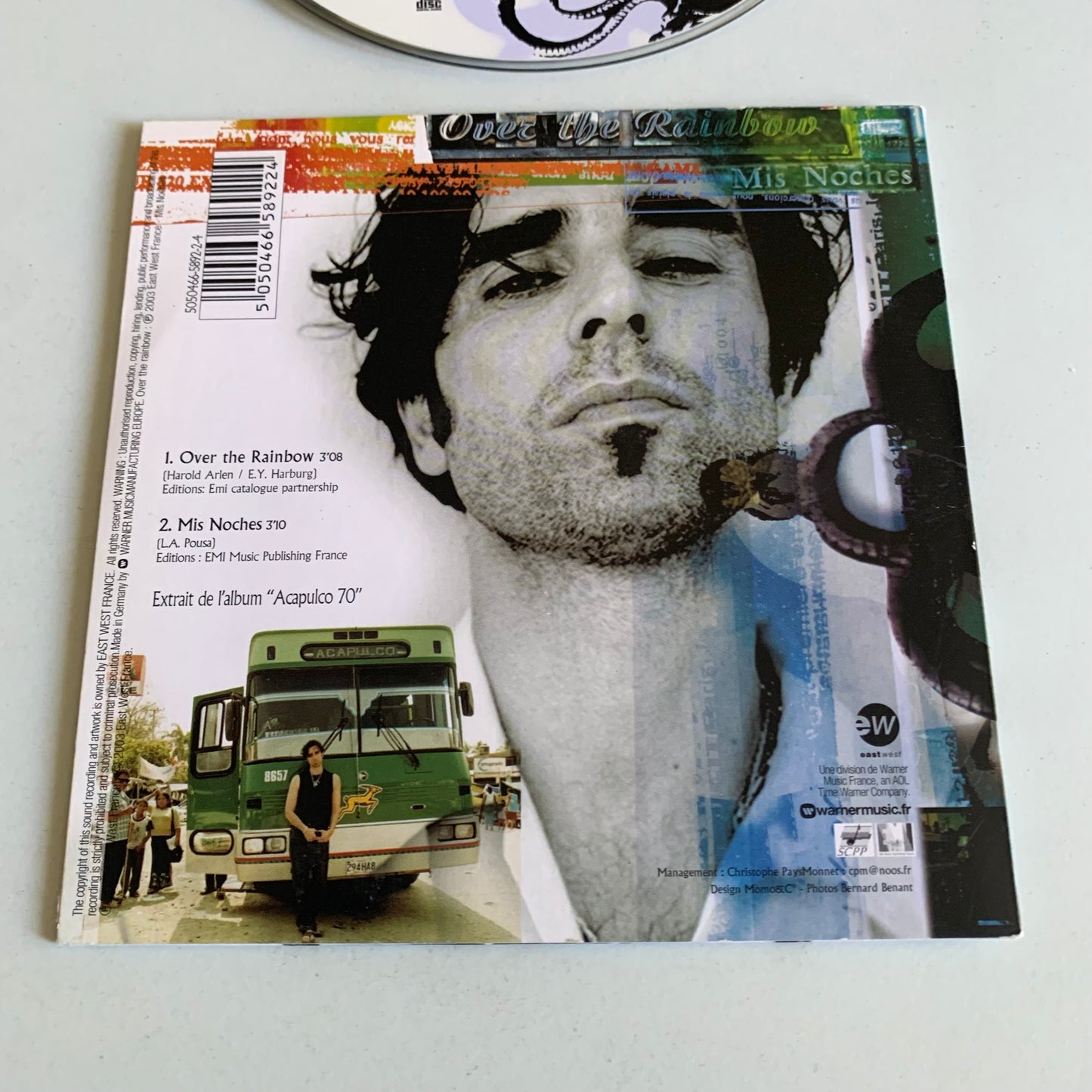 CD - Luis - Over The Rainbow - Single 2003 - Occasion