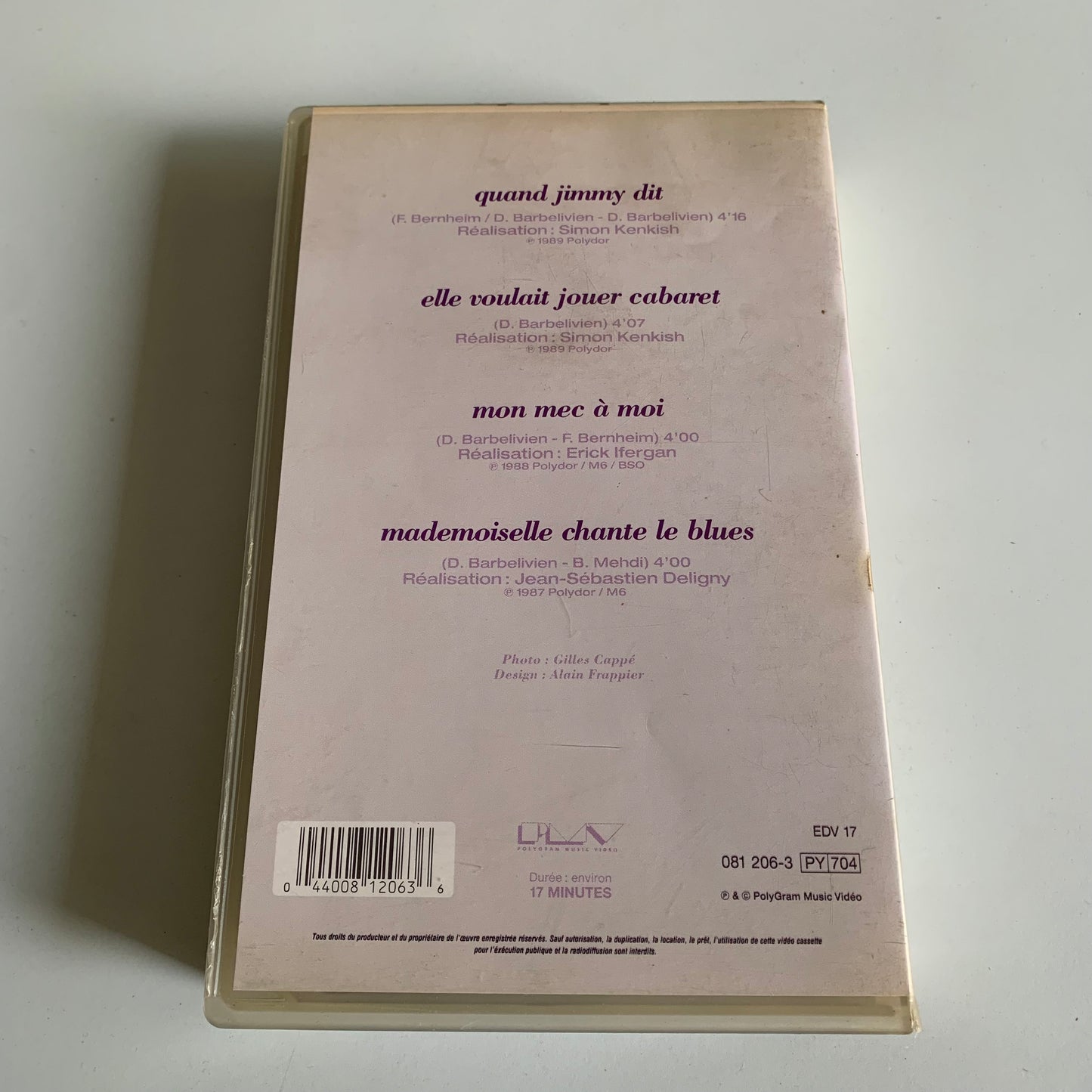 Patricia Kaas - Les Clips - 1989 VHS Occasion