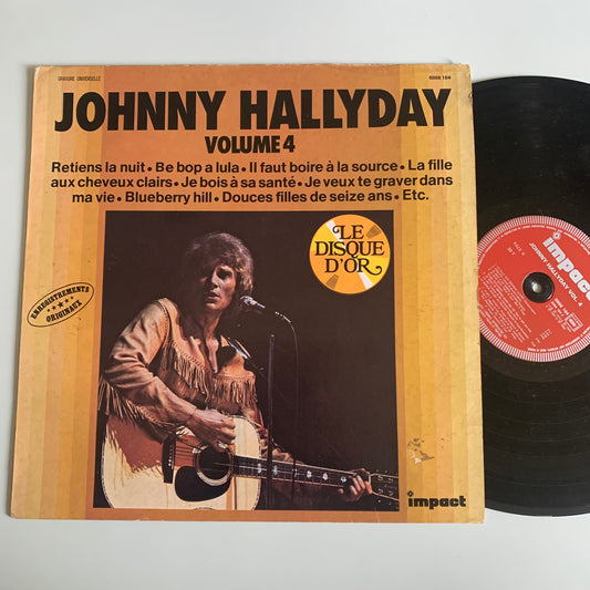 Johnny Hallyday - Volume 4 - LP 1977