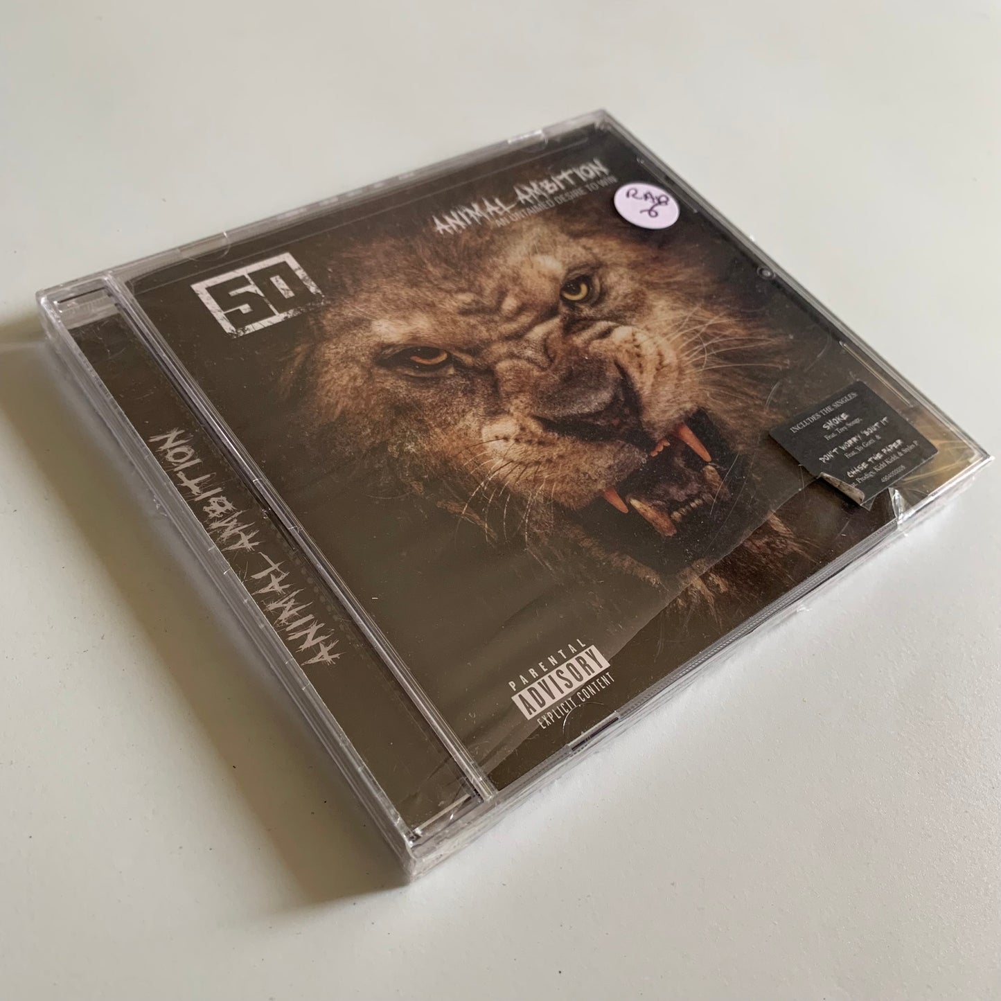 CD - 50 Cent - Animal Ambition (An Untamed Desire To Win) - 2014 Neuf sous Blister