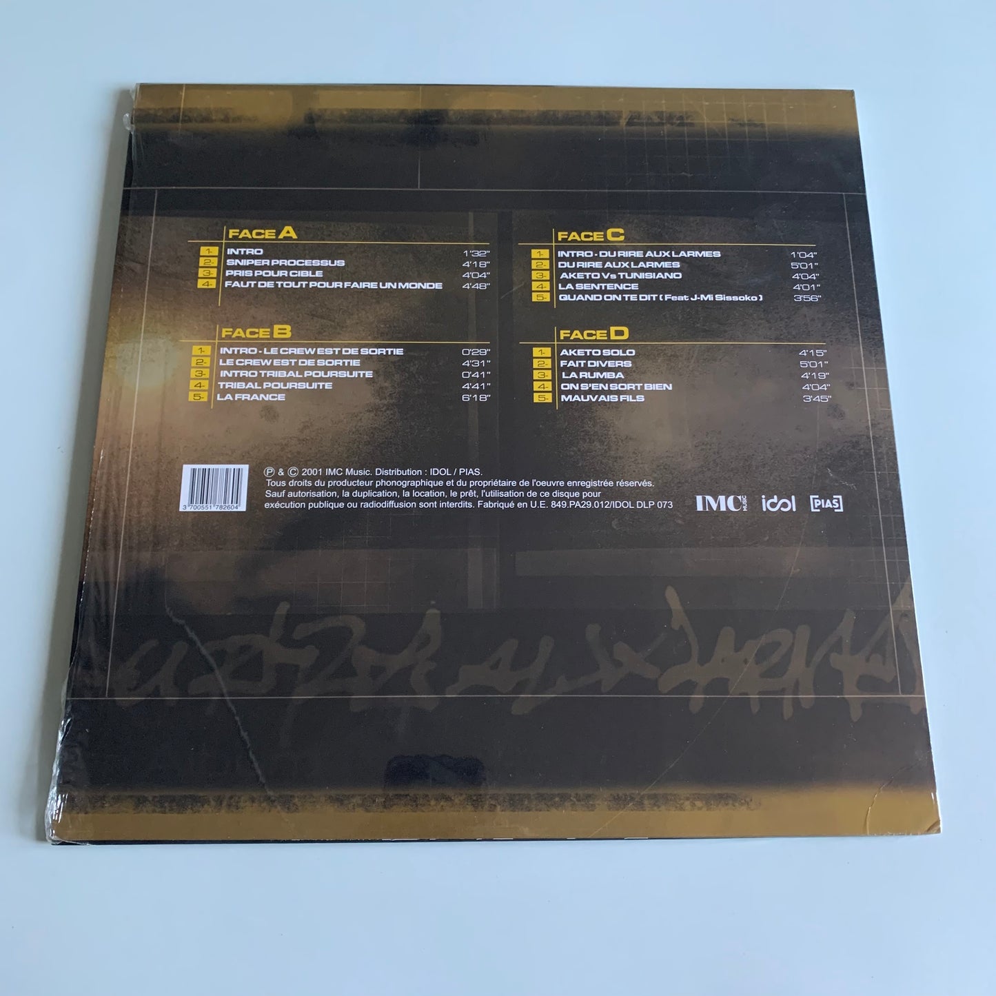 Sniper - Du Rire Aux Larmes - Double LP 2019 - Occasion