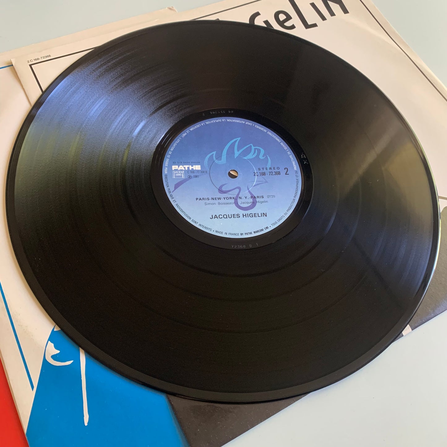 Jacques Higelin - Higelin A Mogador - Triple LP 1981 Occasion