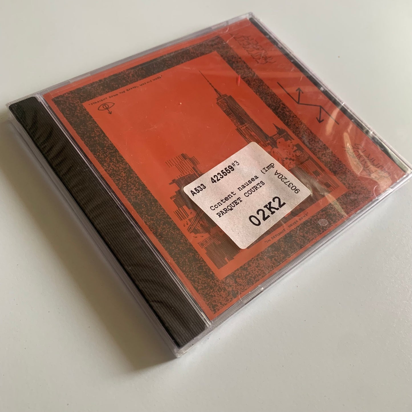 Parkay Quarts - Content Nausea - 2014 Neuf sous Blister