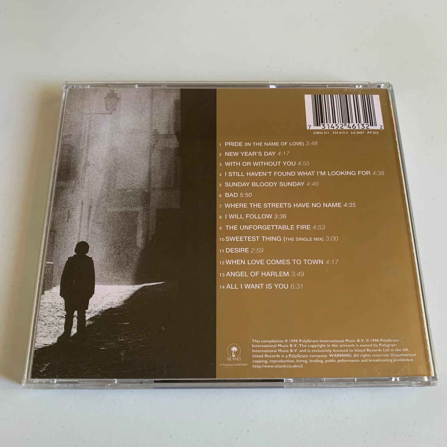 U2 - The Best Of 1980-1990 - 1998 Occasion