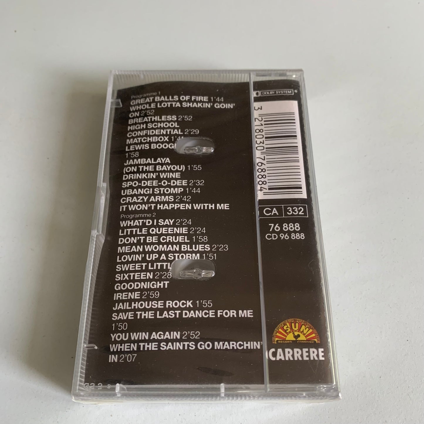 Jerry Lee Lewis - Great Balls Of Fire - 22 Original Greatest Hits - 1989 Neuve