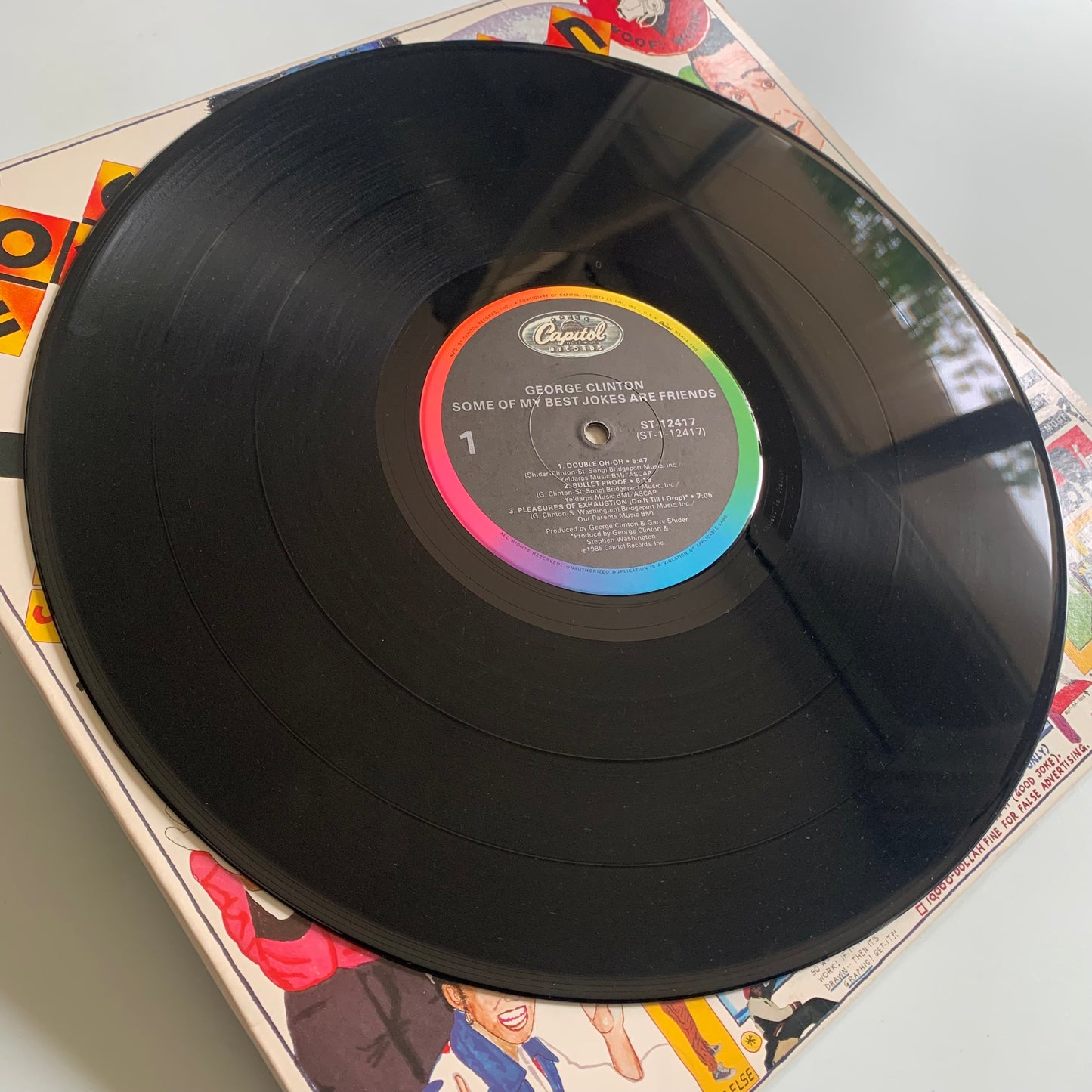 George Clinton - Some Of My Best Jokes Are Friends - LP 1985 Occasion