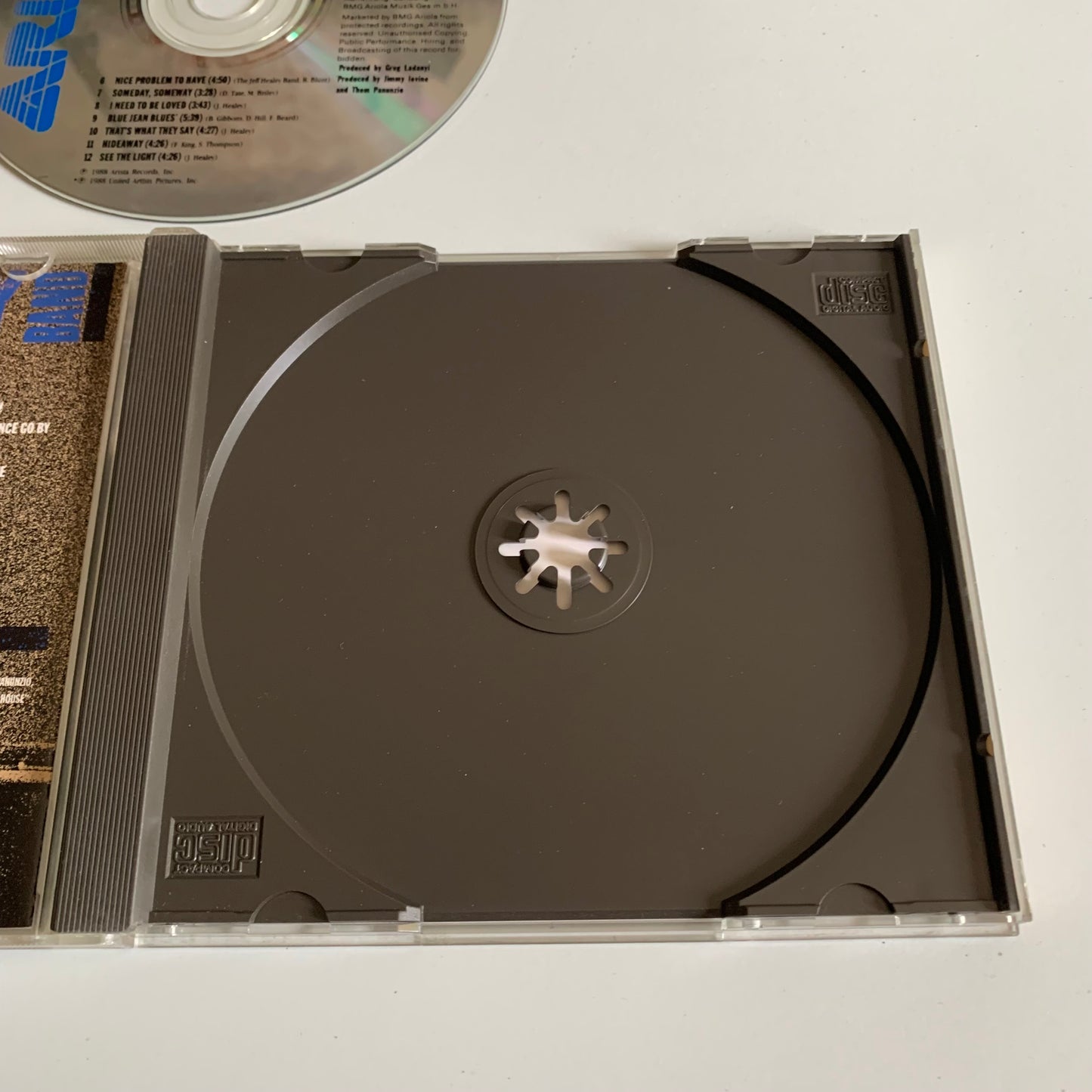 CD - The Jeff Healey Band - See The Light - 1988 Occasion