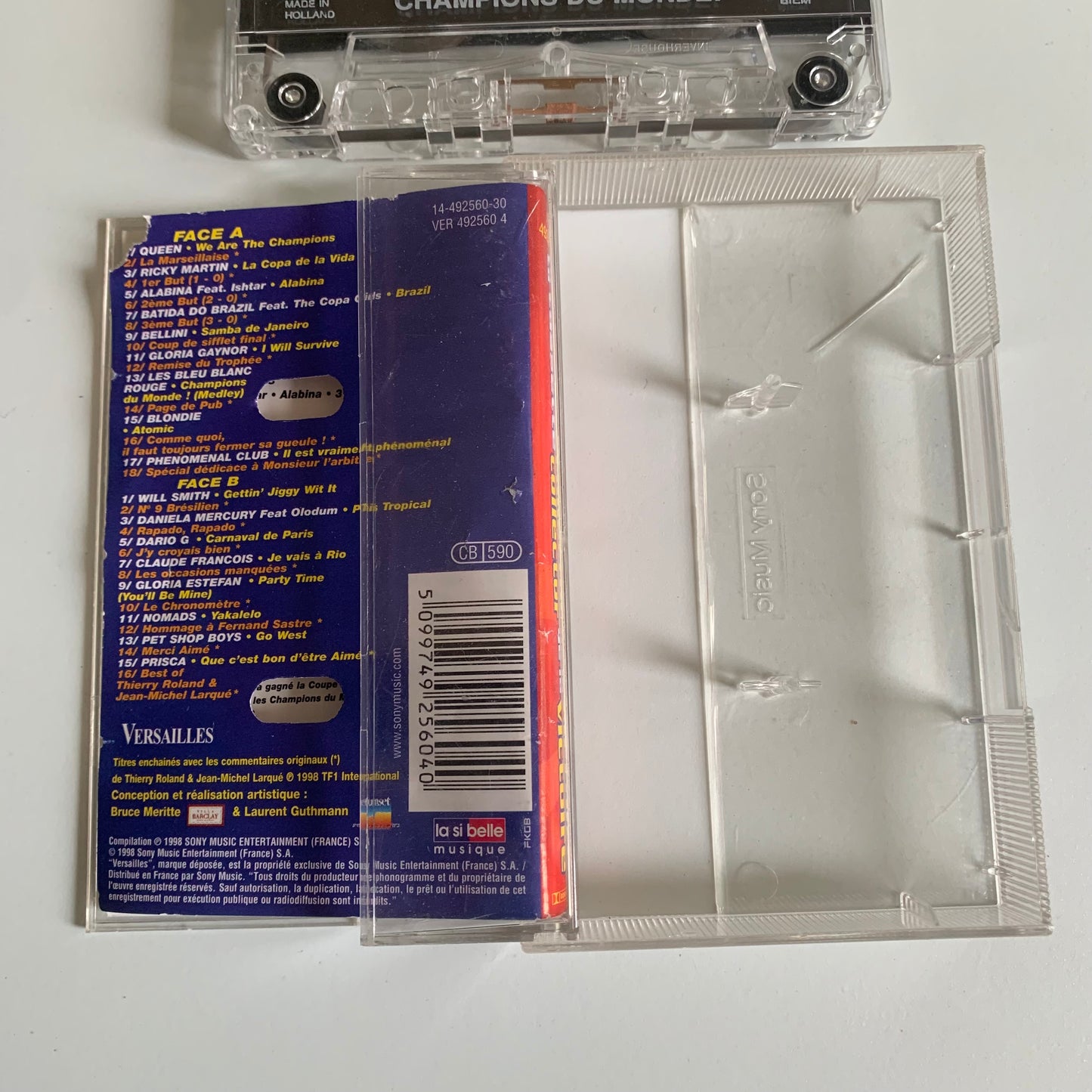 Variétés Compilation - Champions Du Monde - 1998 Occasion