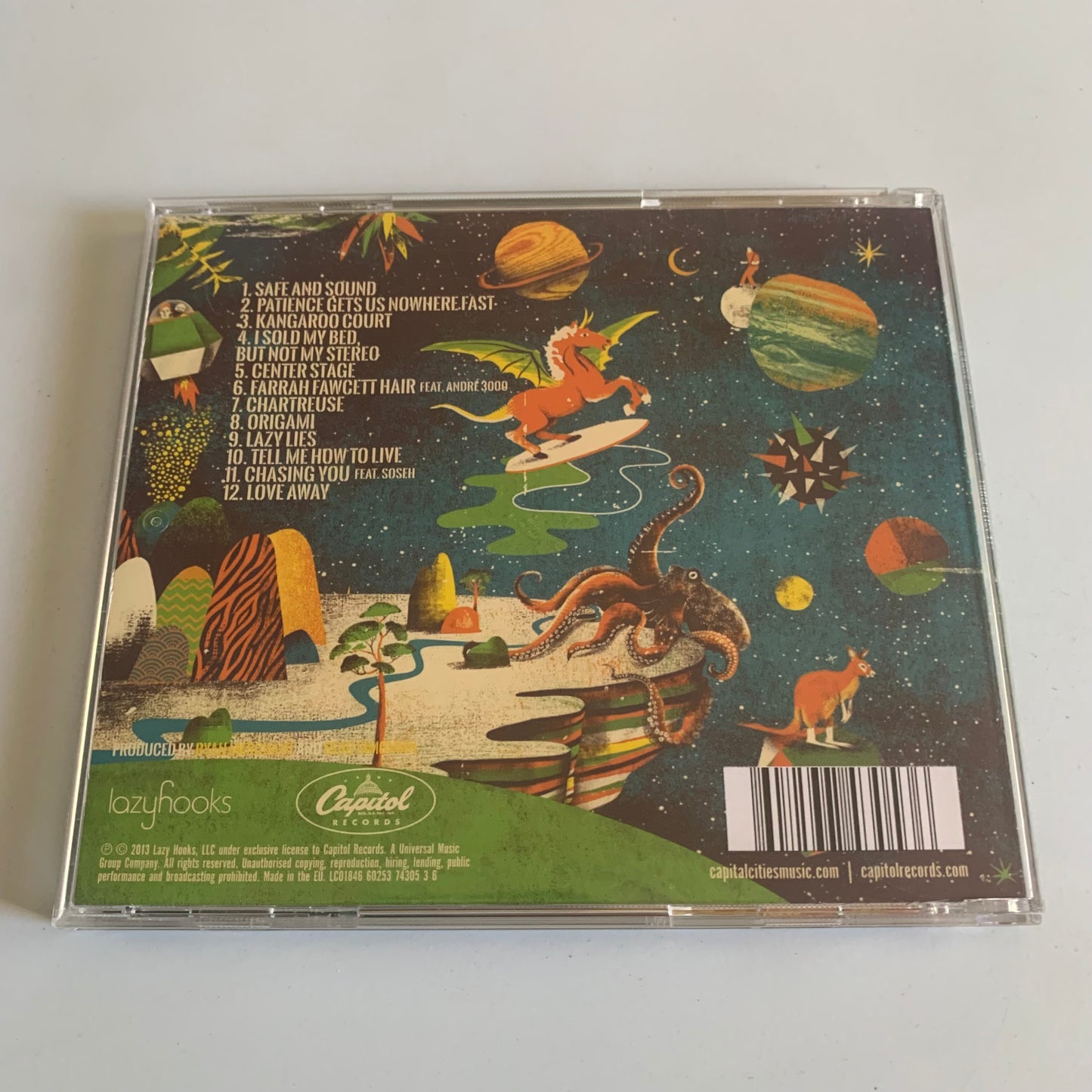 CD - Capital Cities - In A Tidal Wave Of Mystery - 2013 Occasion