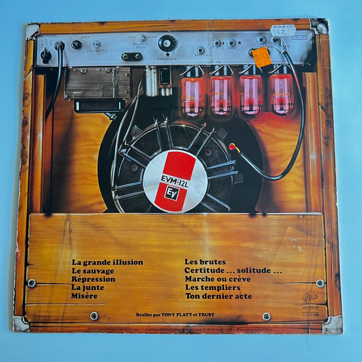Trust - Marche Ou Crève - LP 1981
