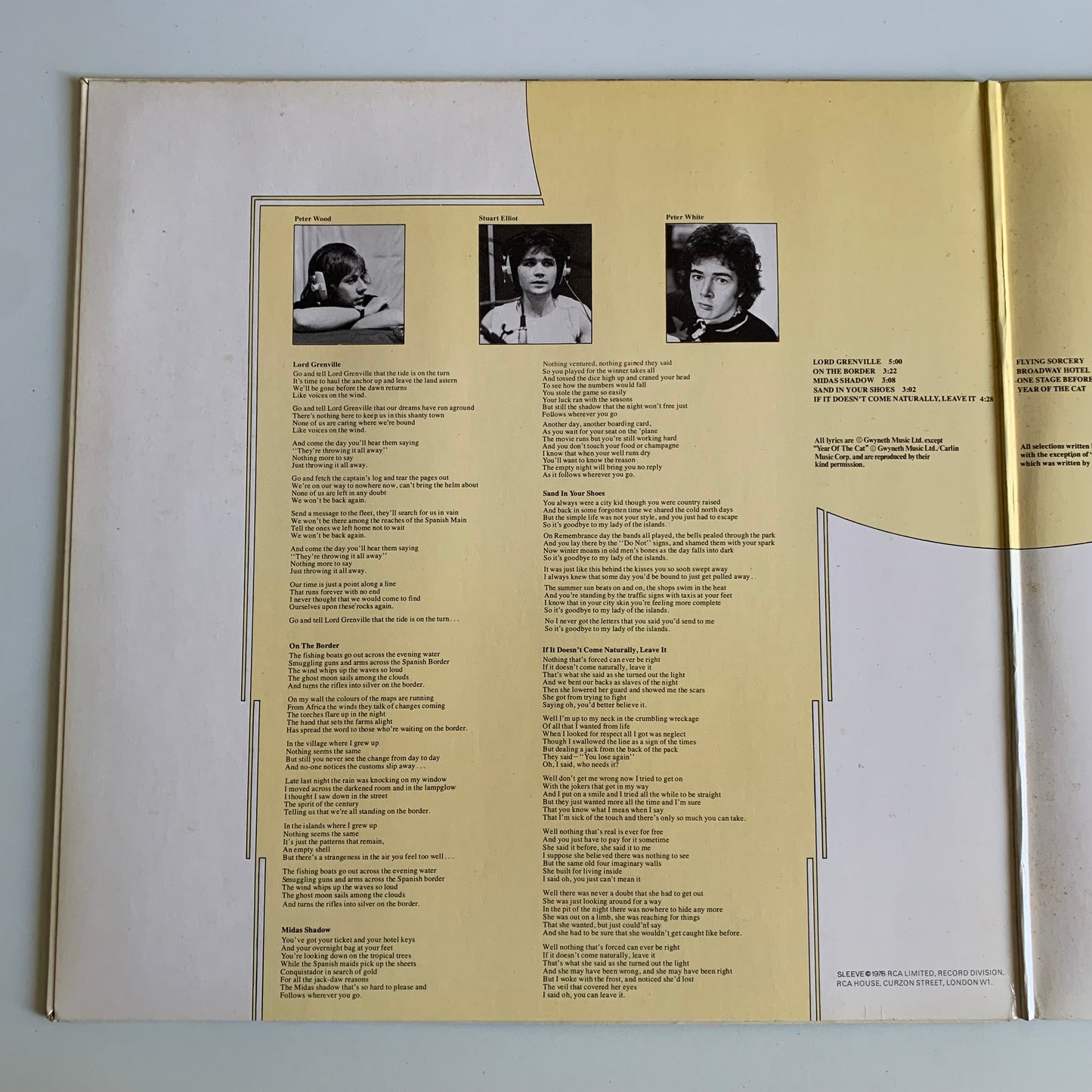 Al Stewart - Year Of The Cat - LP Album 1976 Occasion