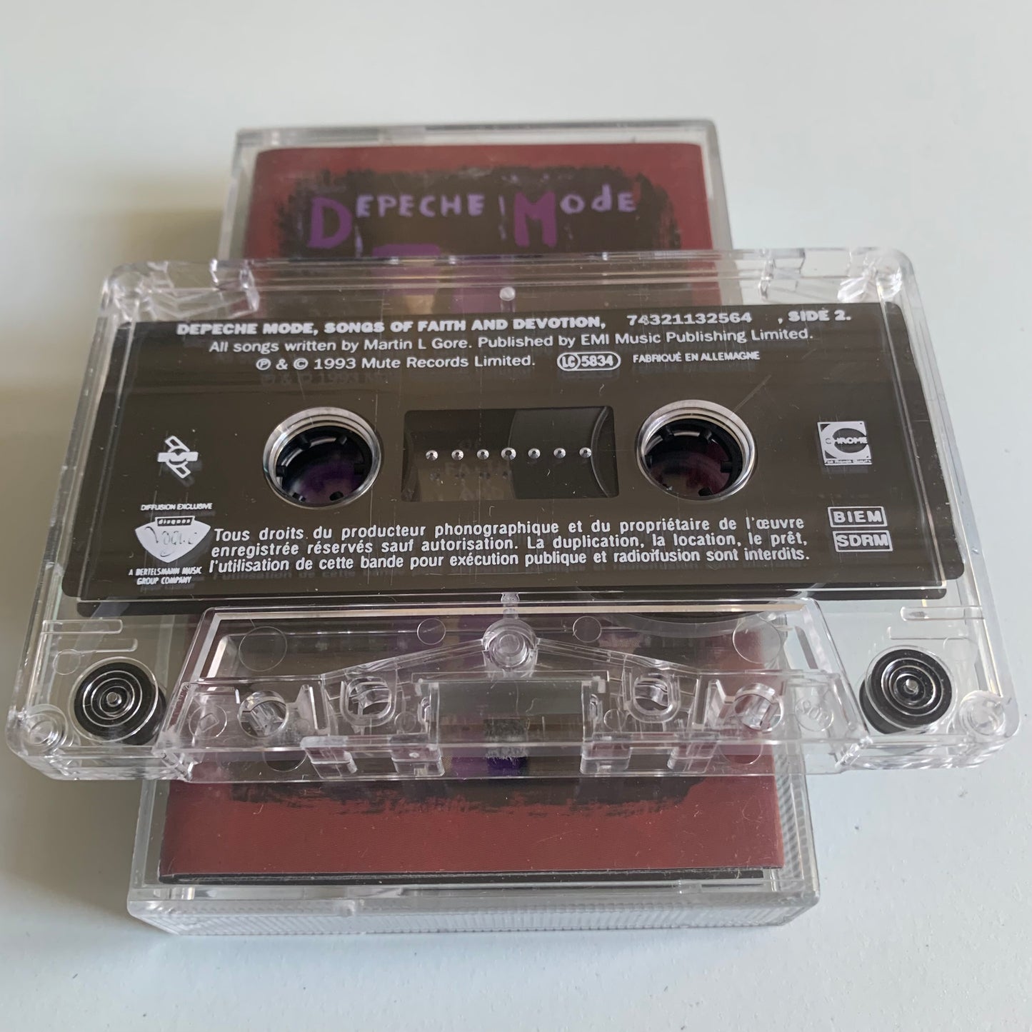 Depeche Mode - Songs Of Faith And Devotion 1993 Occasion