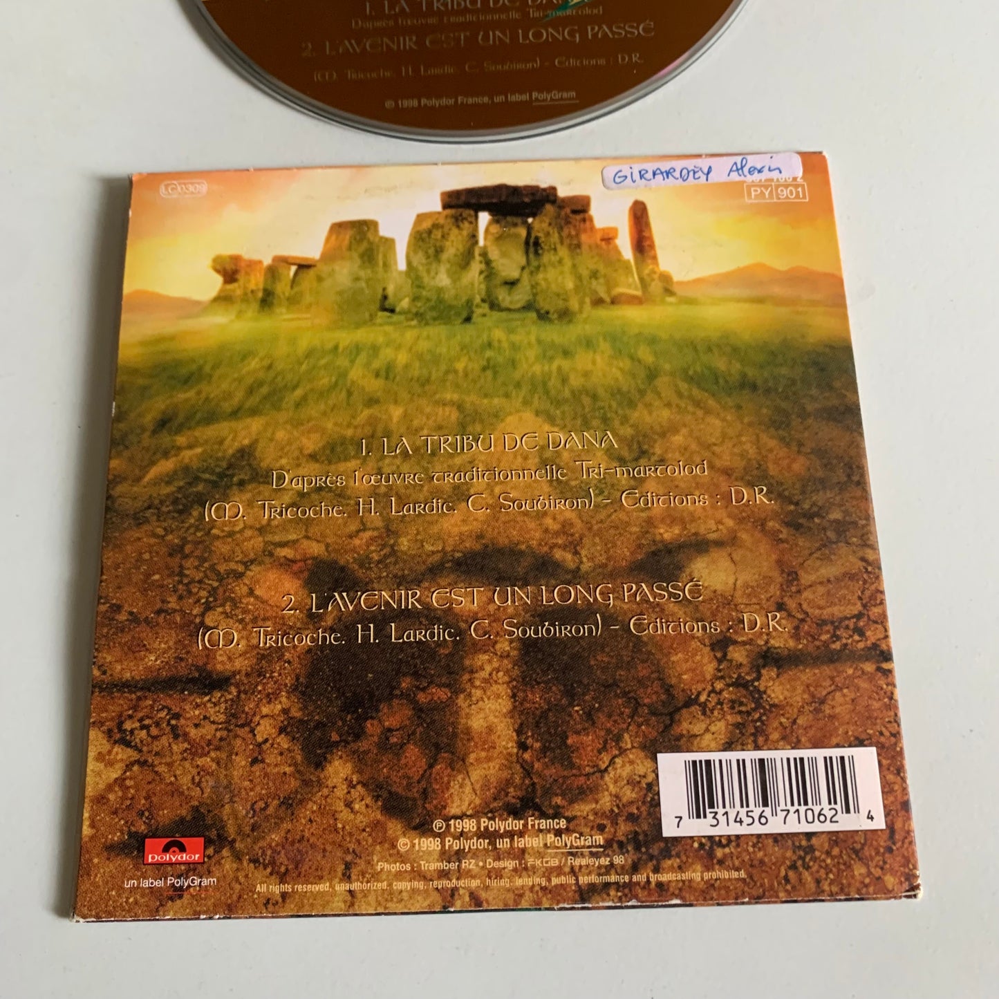 Lot CD Single - Manau - Tribu de Dana - Mais qui est la Belette - Fest Noz de Paname - L’Avenir est un long passé - Occasion