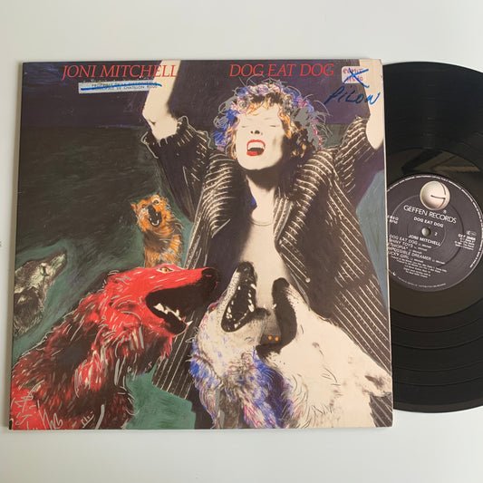 Joni Mitchell - Dog Eat Dog - LP 1985 Occasion