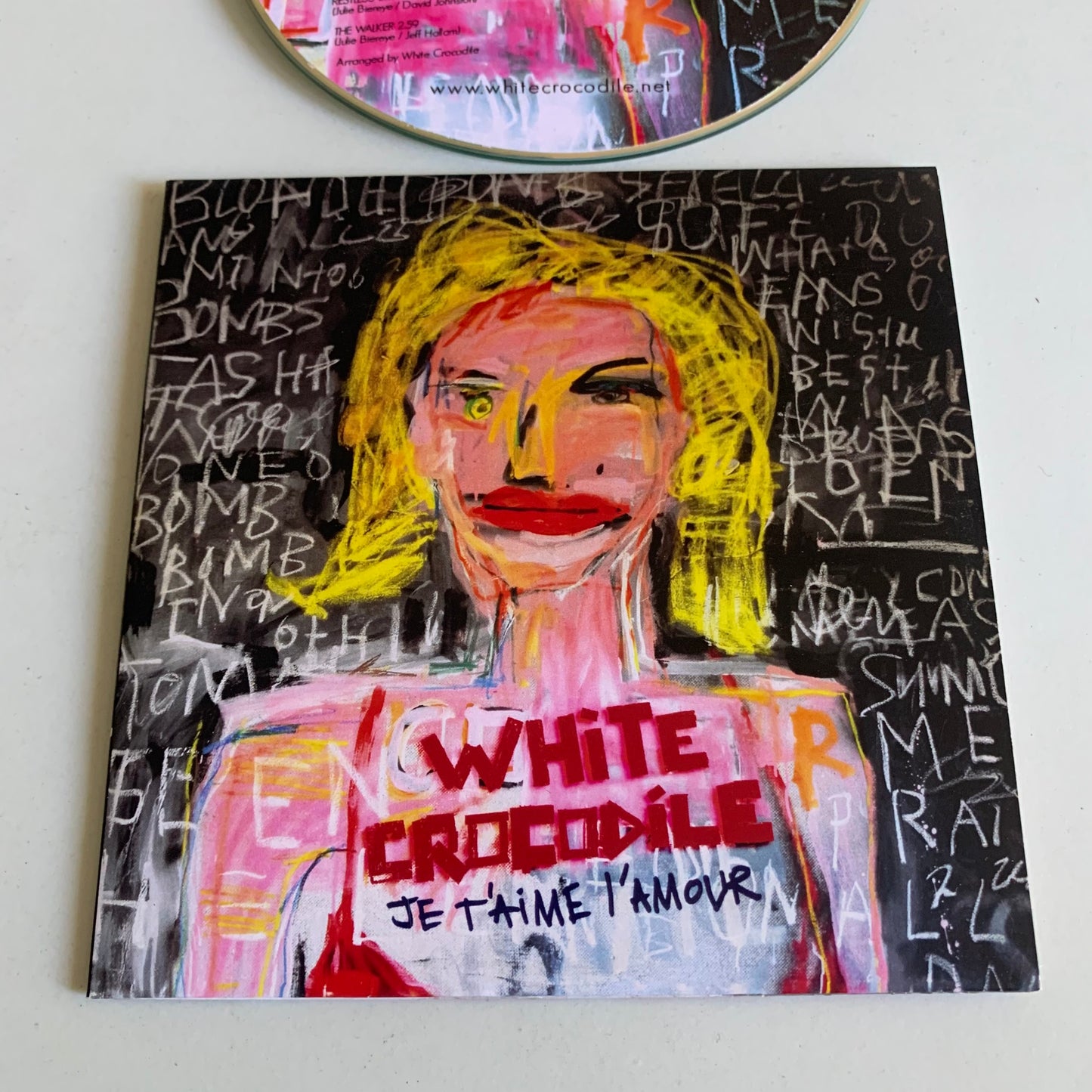 CD - White Crocodile - Je T'aime L'amour - Single Promo 2014