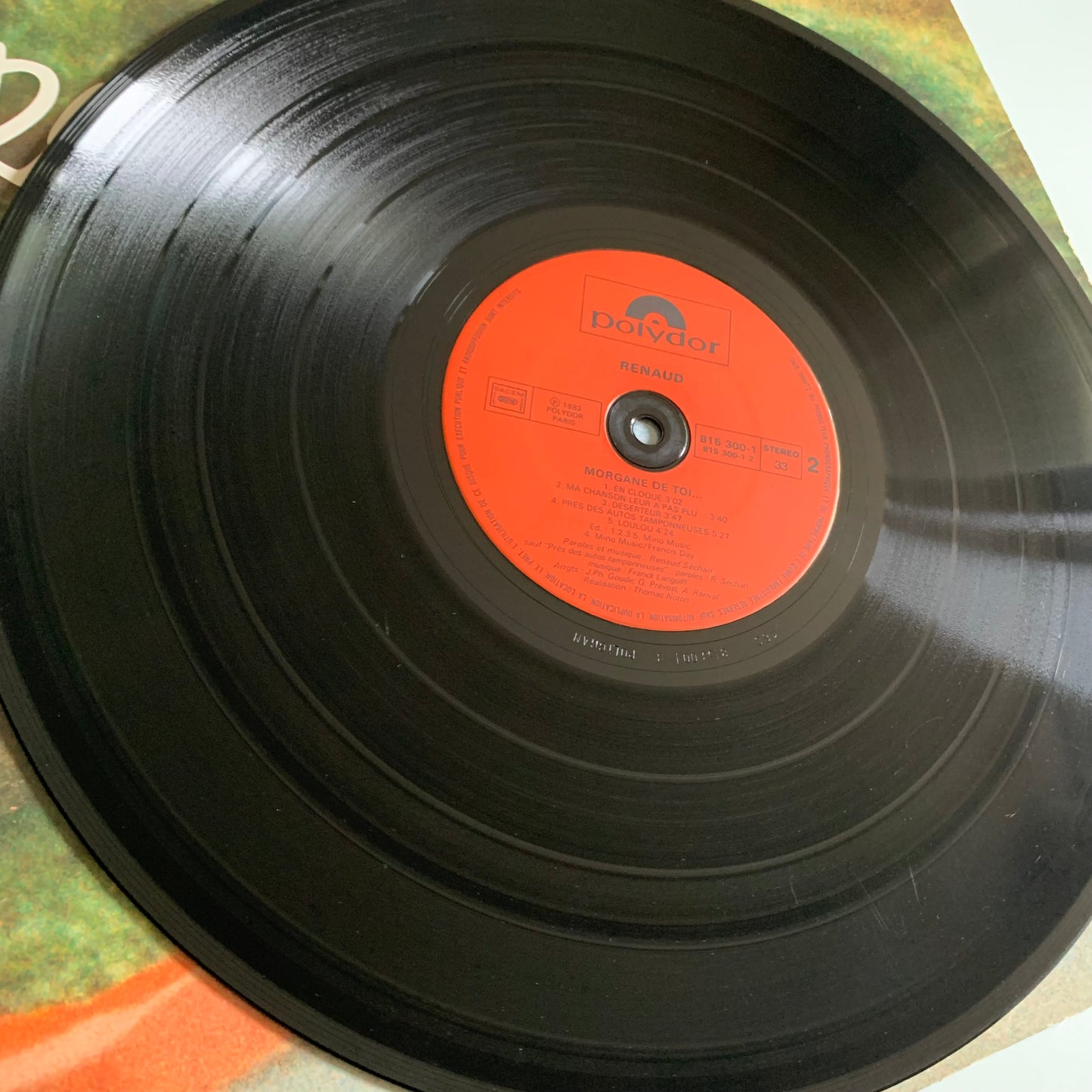 Renaud - Morgane De Toi - LP 1983 Occasion