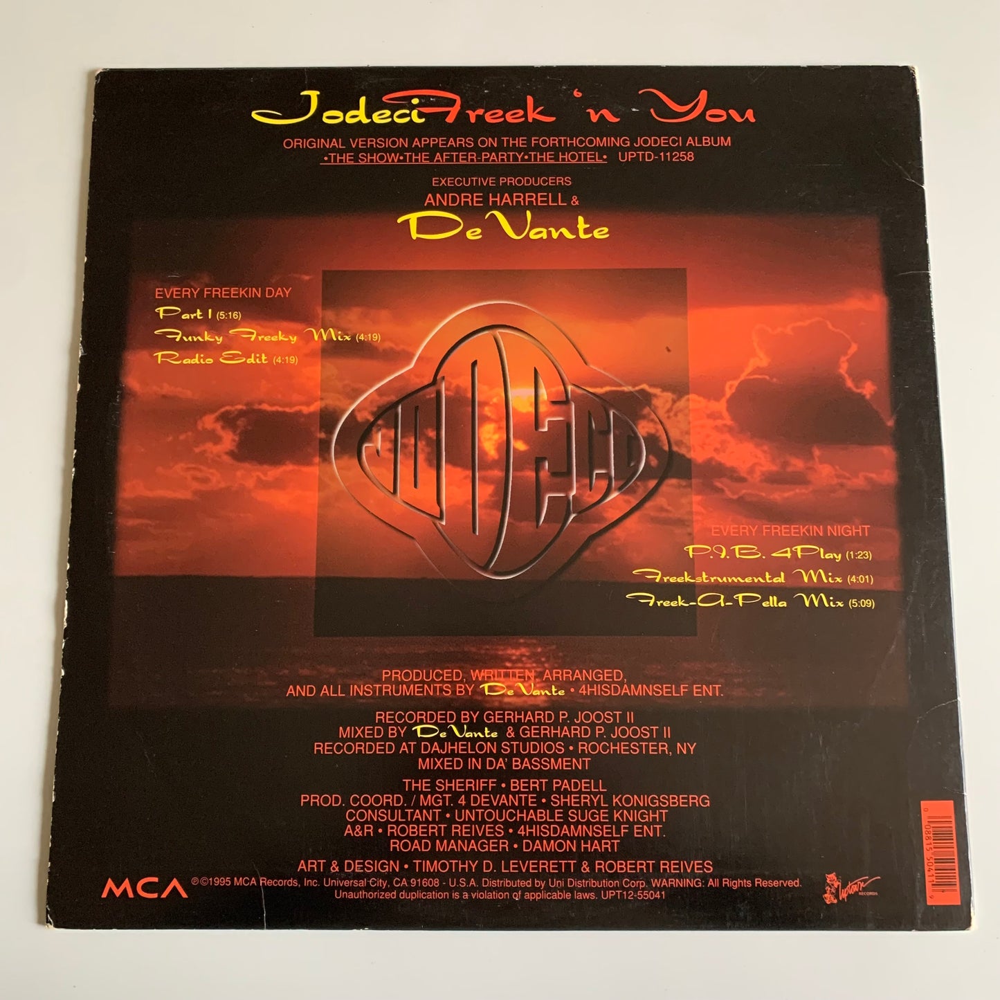 Jodeci - Freek'n You - Single 1995