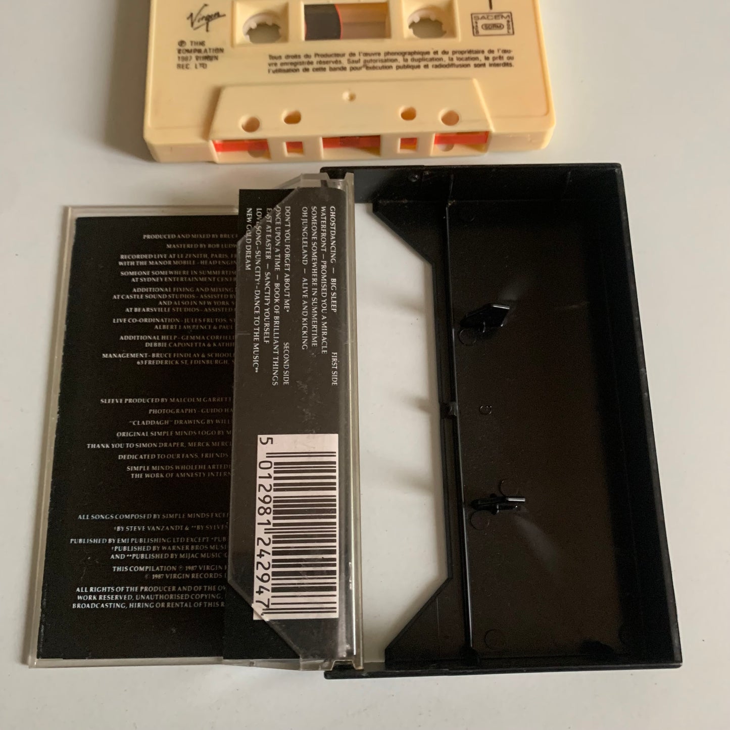 Simple Minds - Live In The City Of Light - 1987 Occasion