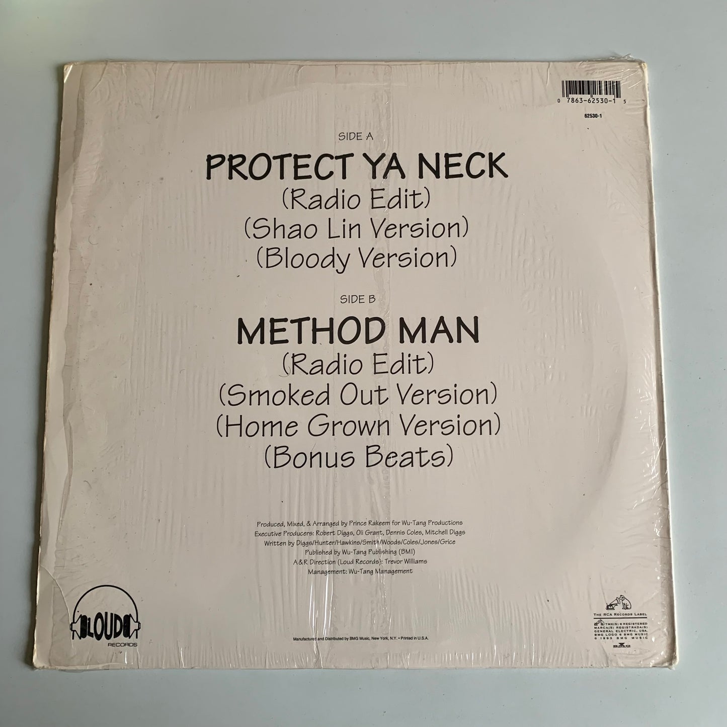 Wu-Tang Clan - Protect Ya Neck - Single 1993