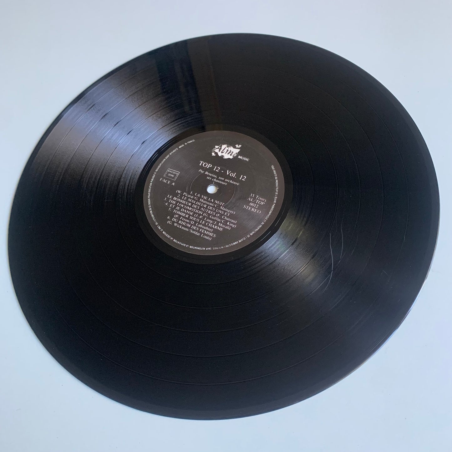 Pat Benasta Son Orchestre, Ses Chanteurs - Top 12 Vol. 12 - 33 tours 1989 Occasion