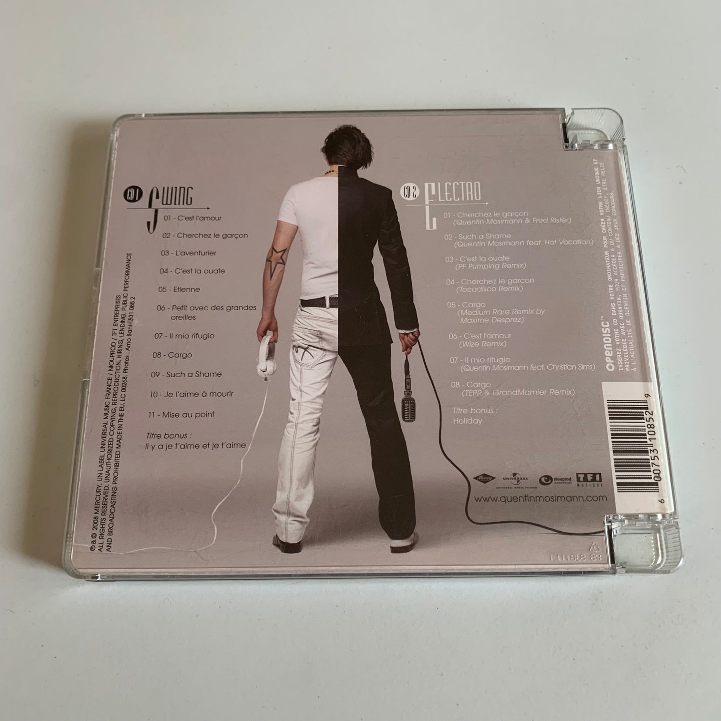 CD - Quentin Mosimann - Duel - 2008 Occasion