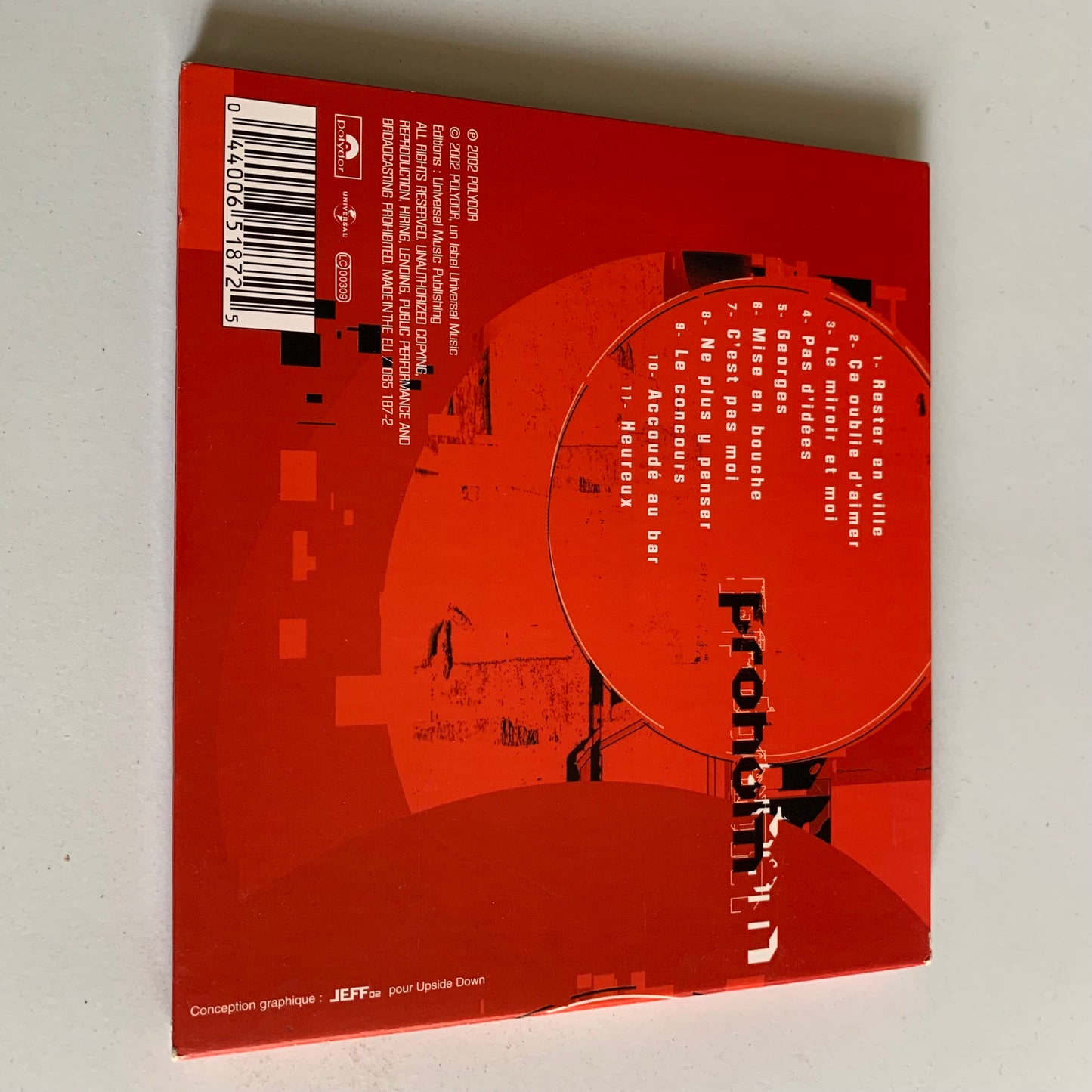 CD - Prohom - Prohom - 2002 Occasion