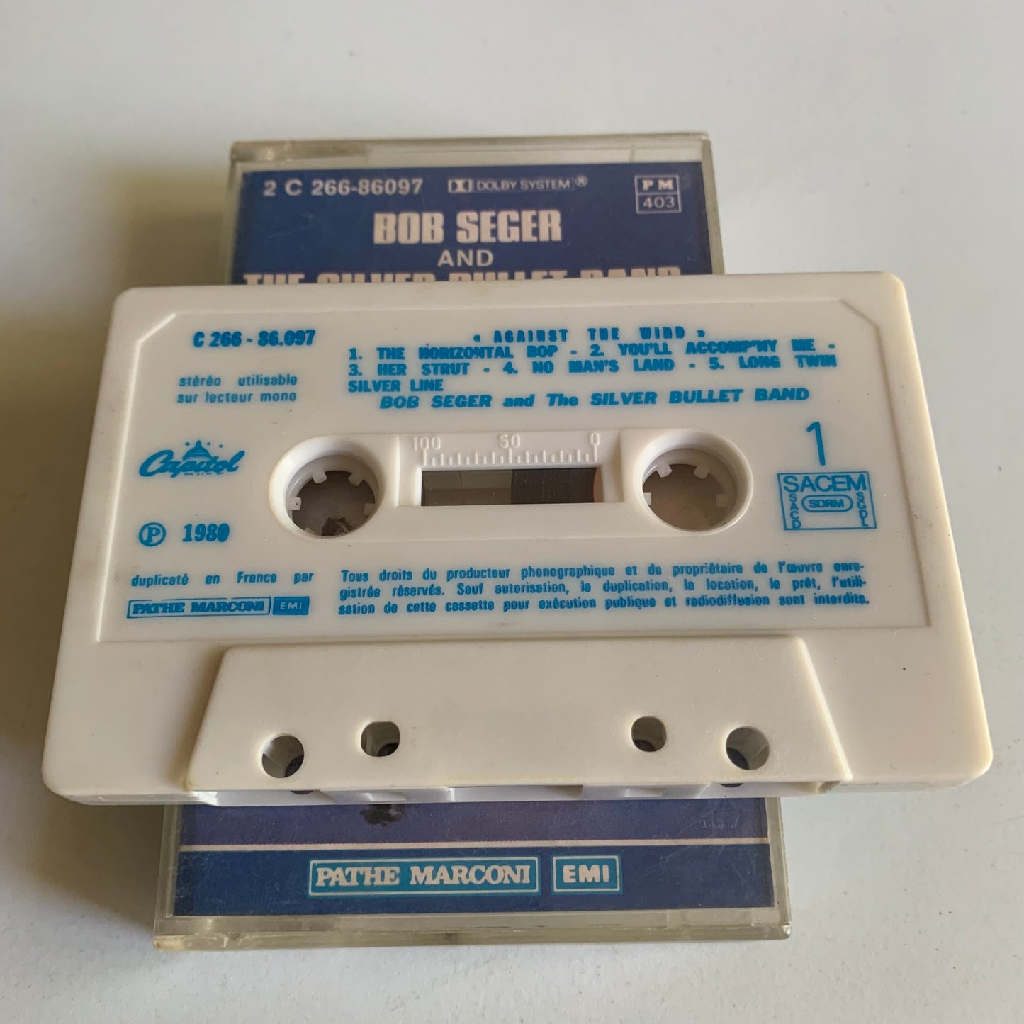 Bob Seger - Against The Wind - 1980 Occasion