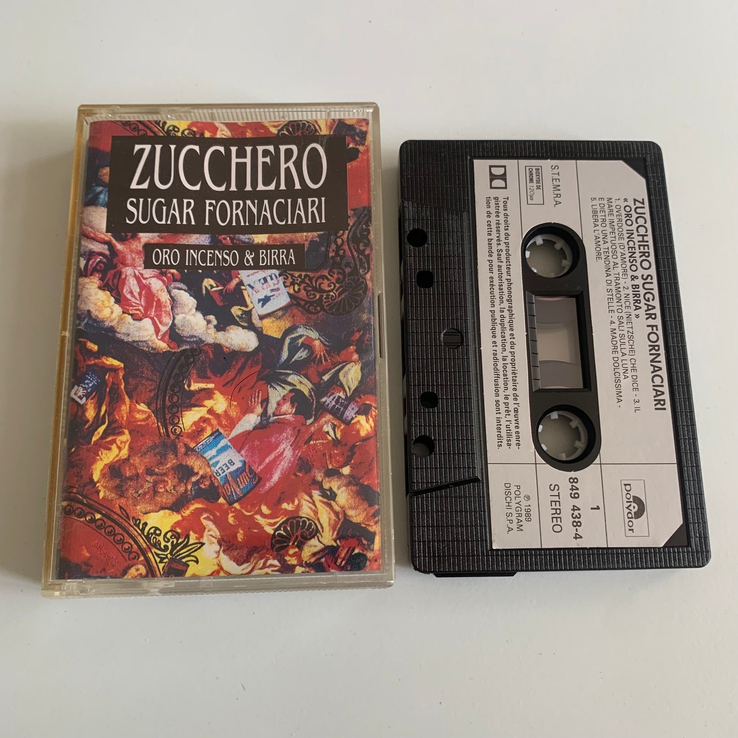 Zucchero Sugar Fornaciari - Oro Incenso & Birra - 1989 Occasion