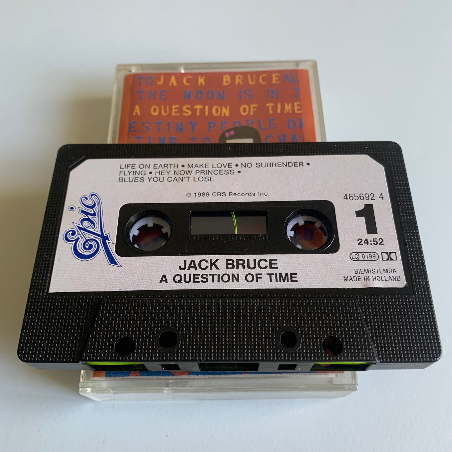 Jack Bruce - A Question Of Time 1989 Occasion