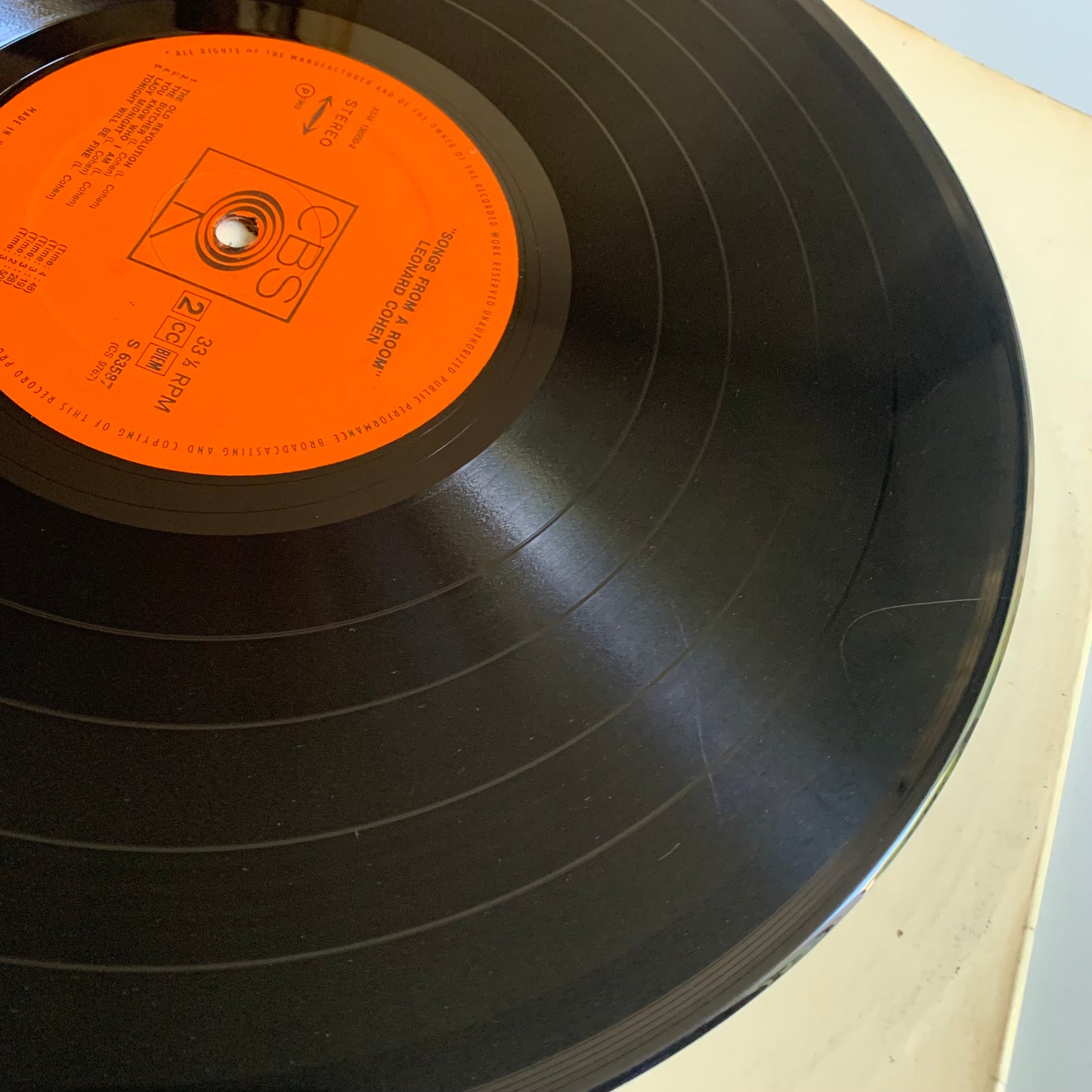Leonard Cohen - Songs From A Room - LP Occasion