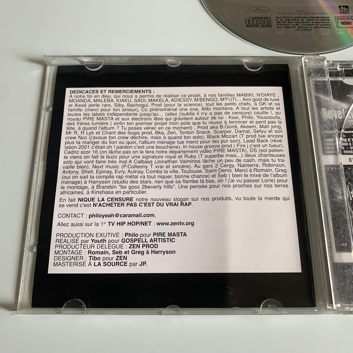 Variétés - Parental Advisory Lyrics Dangereux Volume 1 - 2002 Occasion