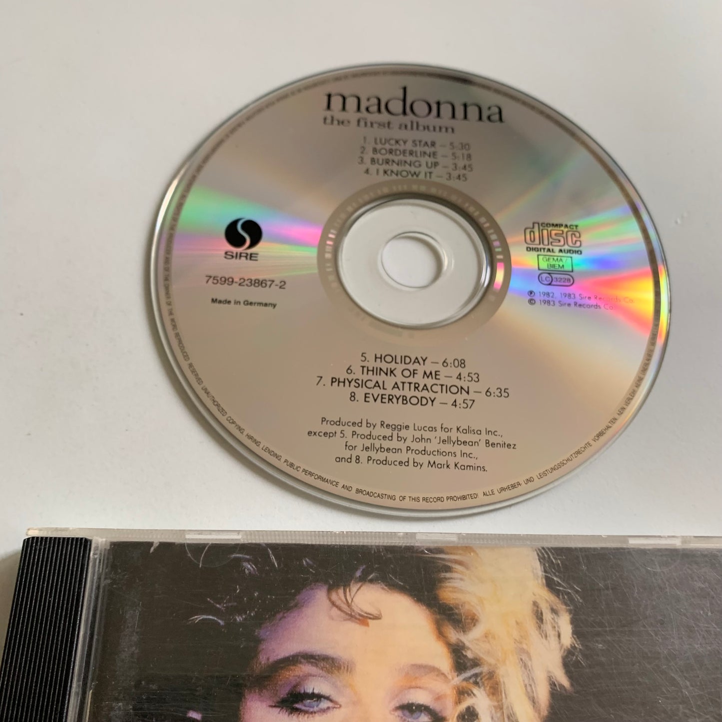CD - Madonna - The First Album - Occasion