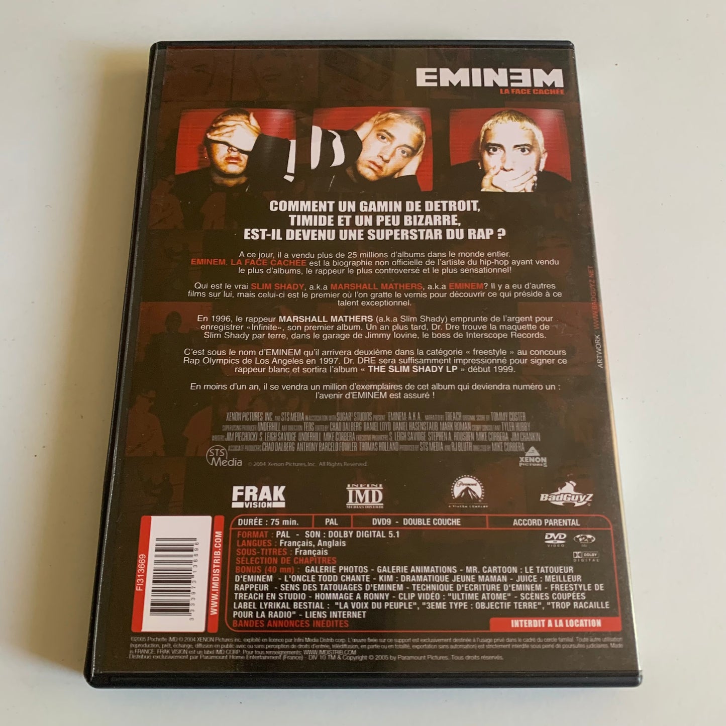Eminem - La Face Cachée - 2005 Occasion