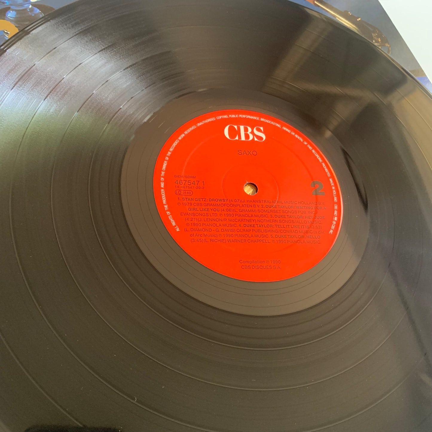 Variétés Compilation - Saxo - Double LP 1991 Occasion