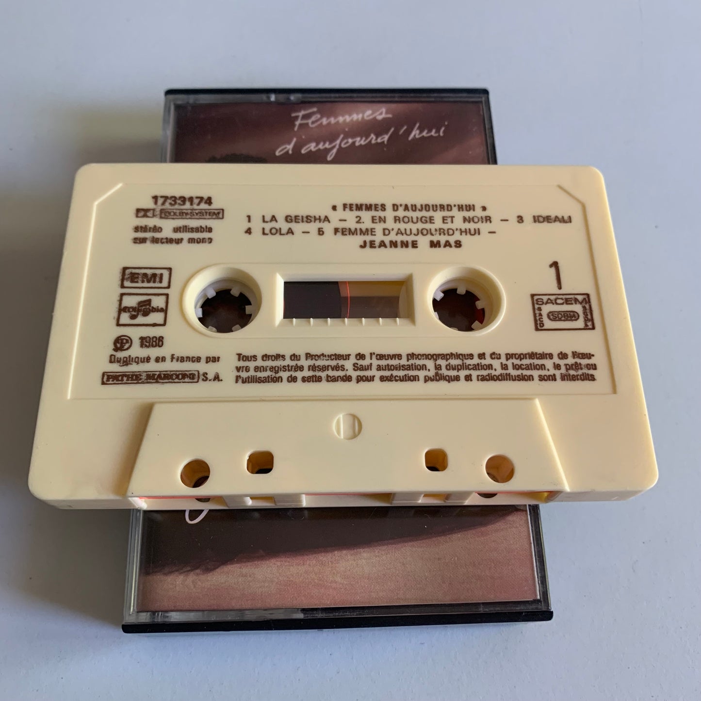 Jeanne Mas - Femmes D'Aujourd'hui - 1986 Occasion