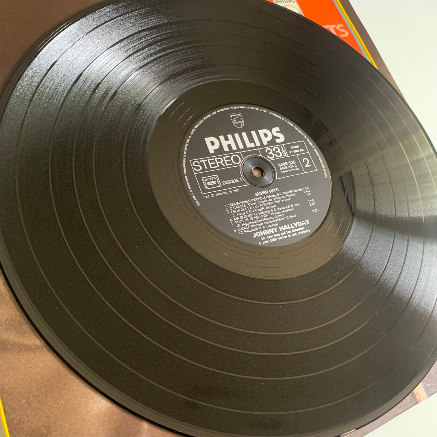 Johnny Hallyday - Super Hits - Le Penitencier - Double LP Occasion