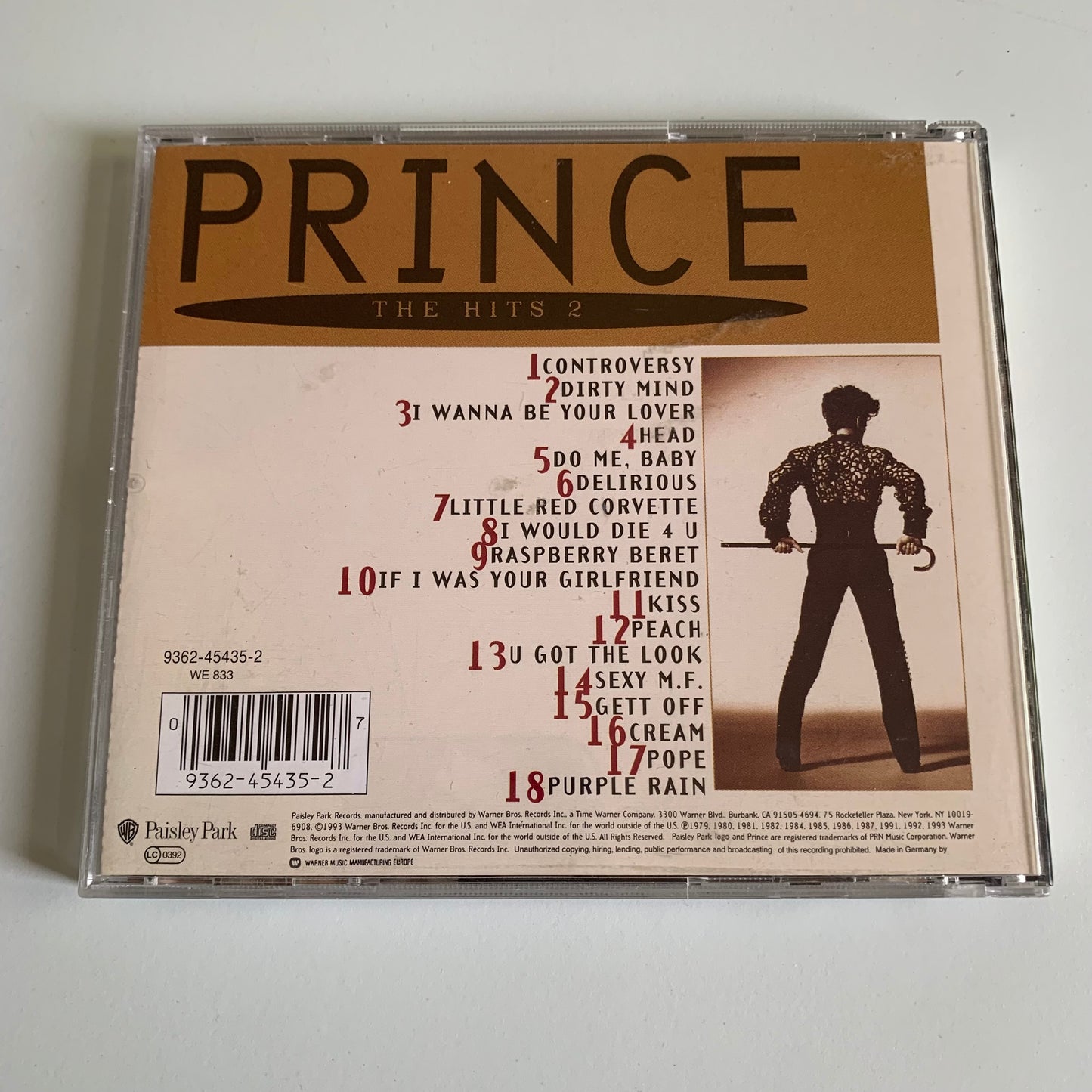 CD - Prince - The Hits 2 - 1993 Occasion