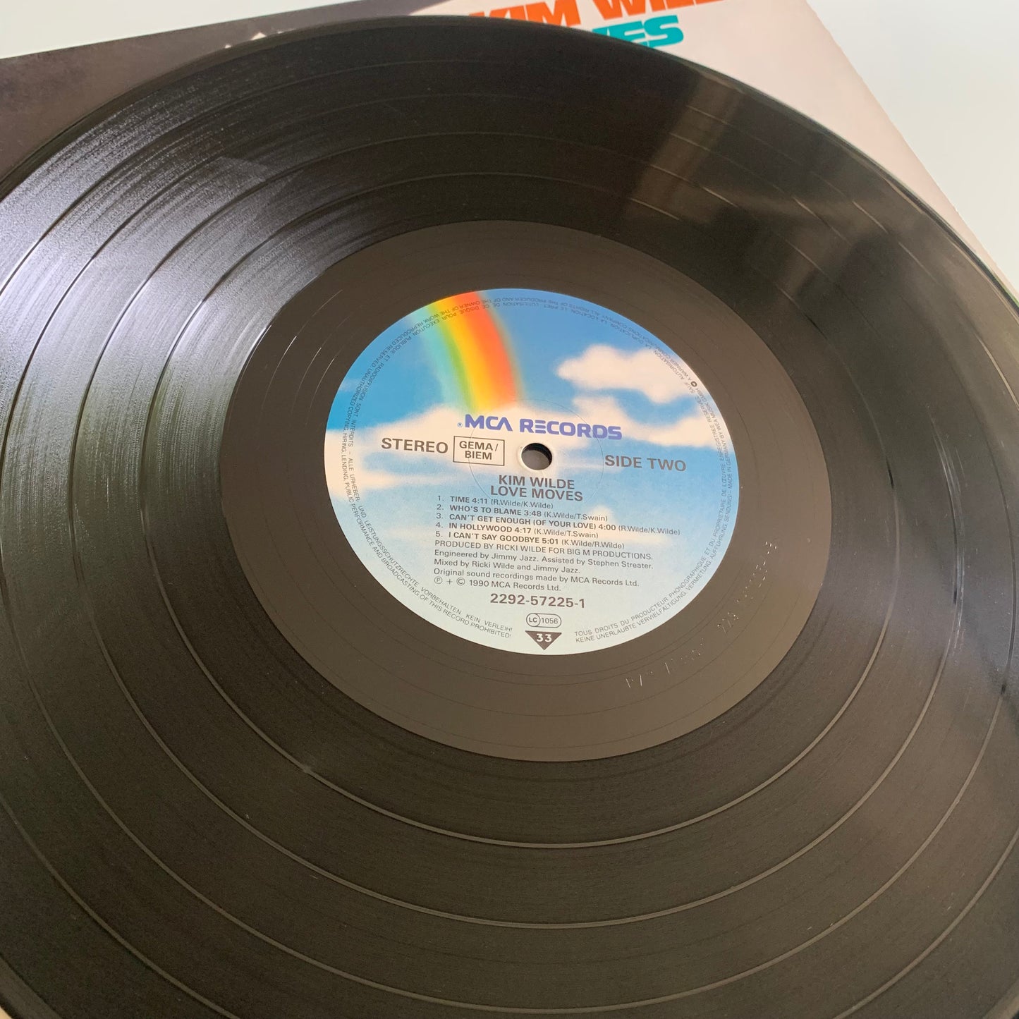 Kim Wilde - Love Moves - LP 1990 Occasion