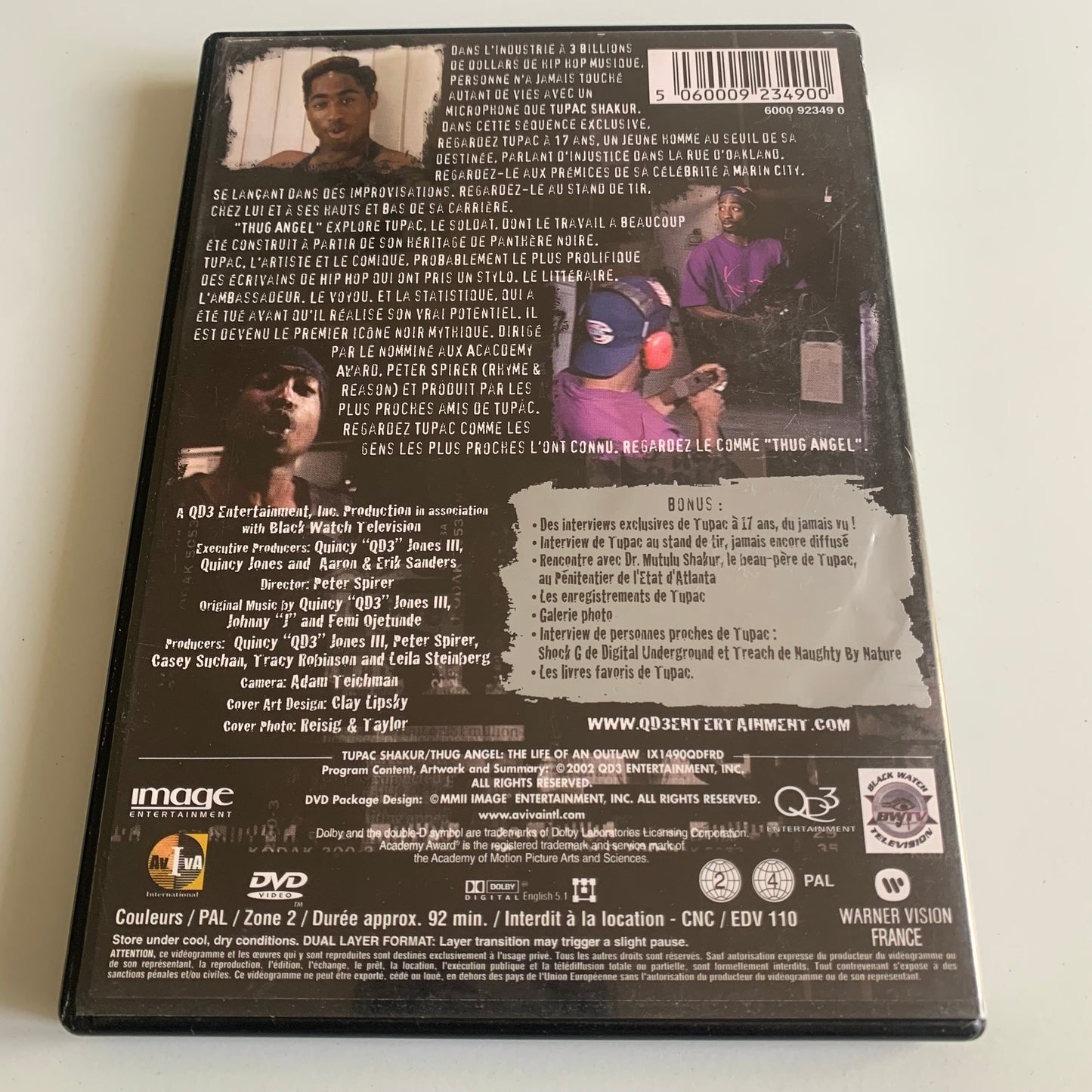 Tupac Shakur - Thug Angel - The Life Of An Outlaw - 2002 Occasion