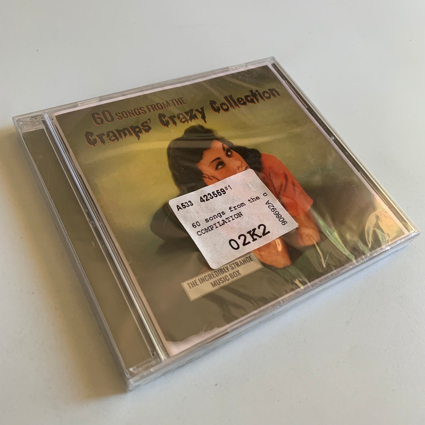 60 Songs From The Cramps’ Crazy Collection: The Incredibly Strange Music Box - 2015 Neuf sous Blister