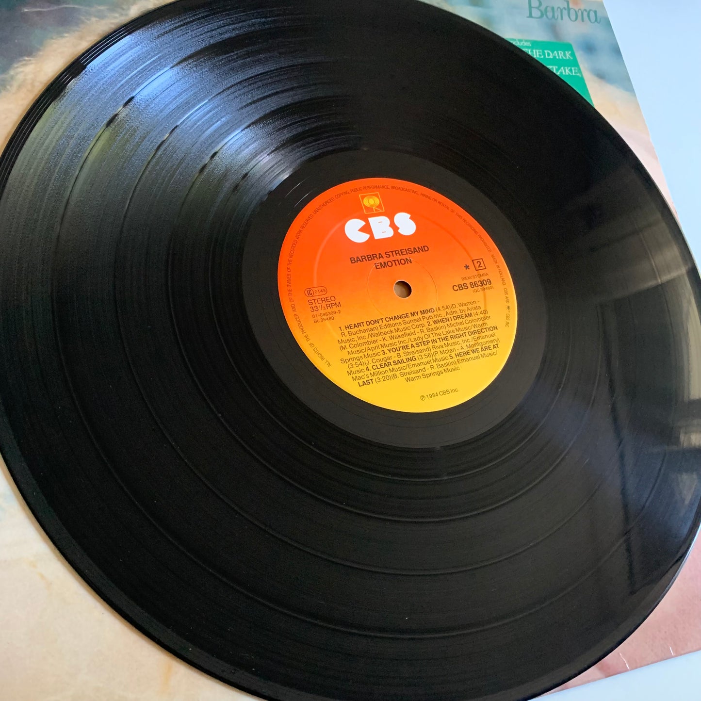 Barbra Streisand - Emition - LP 1984 Occasion
