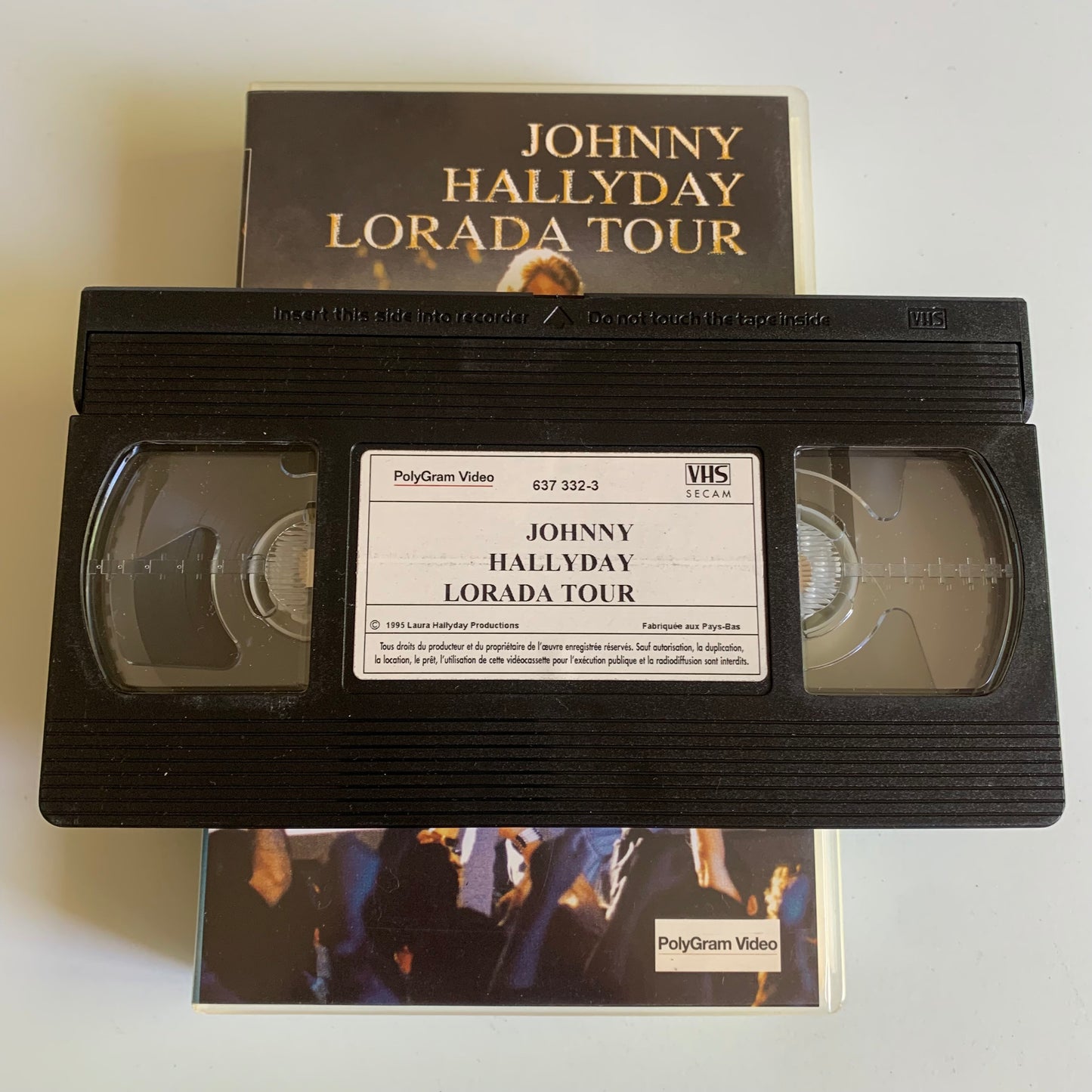 Johnny Hallyday - Lorada Tour - VHS 1995 Occasion