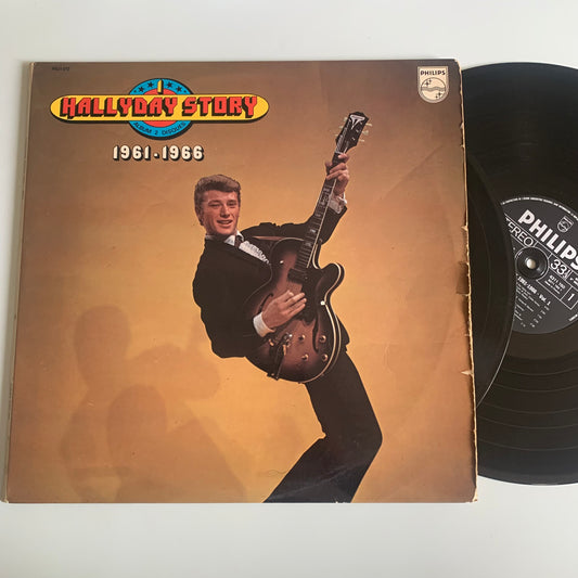 Johnny Hallyday - 1961-1966 - Double LP 1975 Occasion